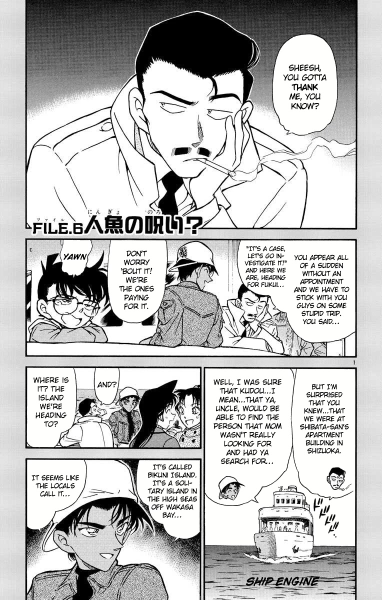 Detective Conan Chapter 279 page 2 - Chapter 279: The Mermaid's Curse