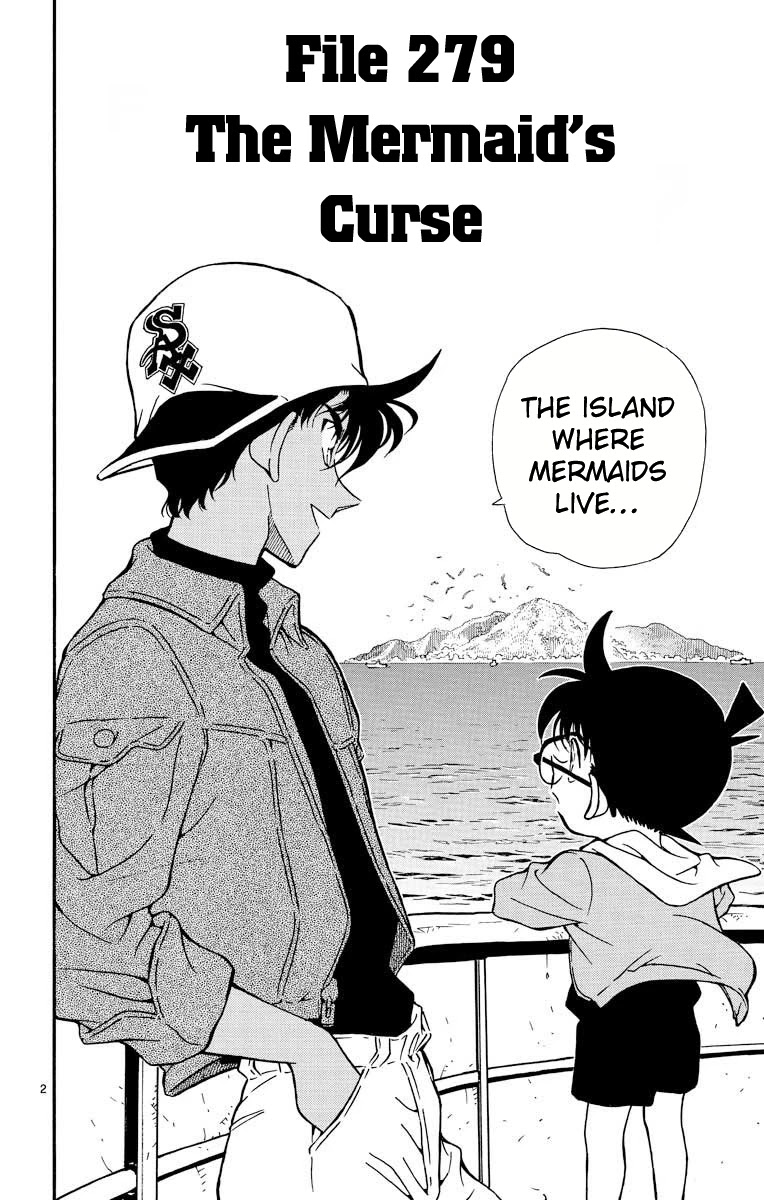 Detective Conan Chapter 279 page 3 - Chapter 279: The Mermaid's Curse