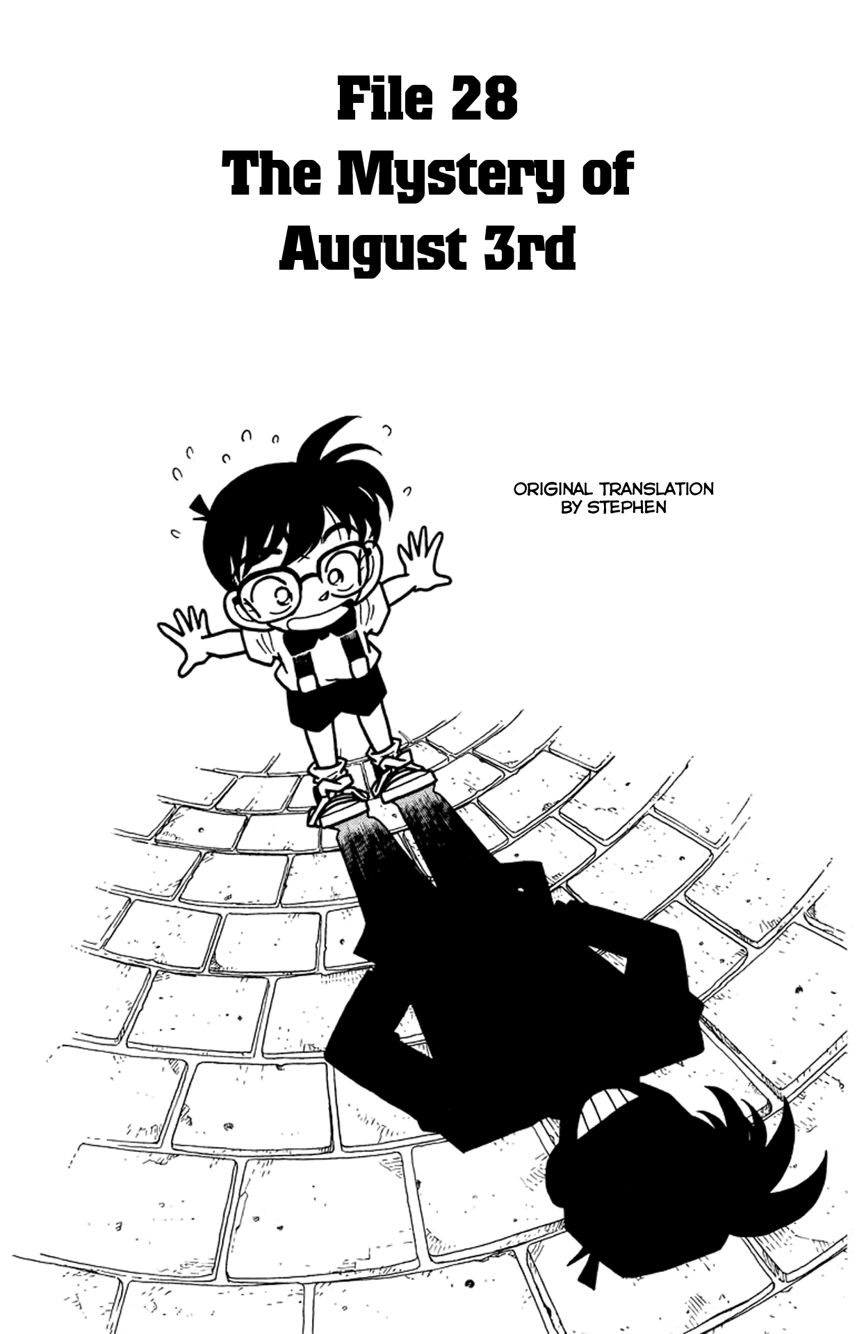 Detective Conan Chapter 28 page 2 - Chapter 28: The Mystery of August 3rd