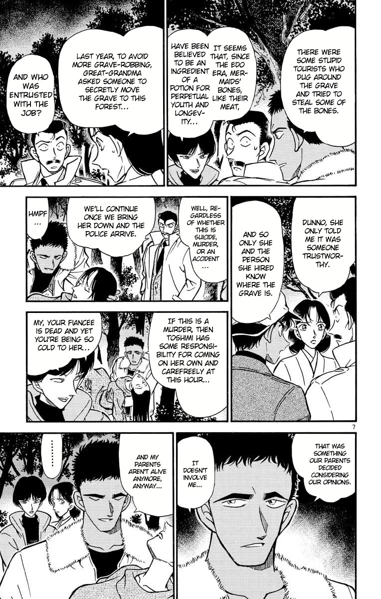 Detective Conan Chapter 280 page 8 - Chapter 280: Mikoto-sama's Prophecy