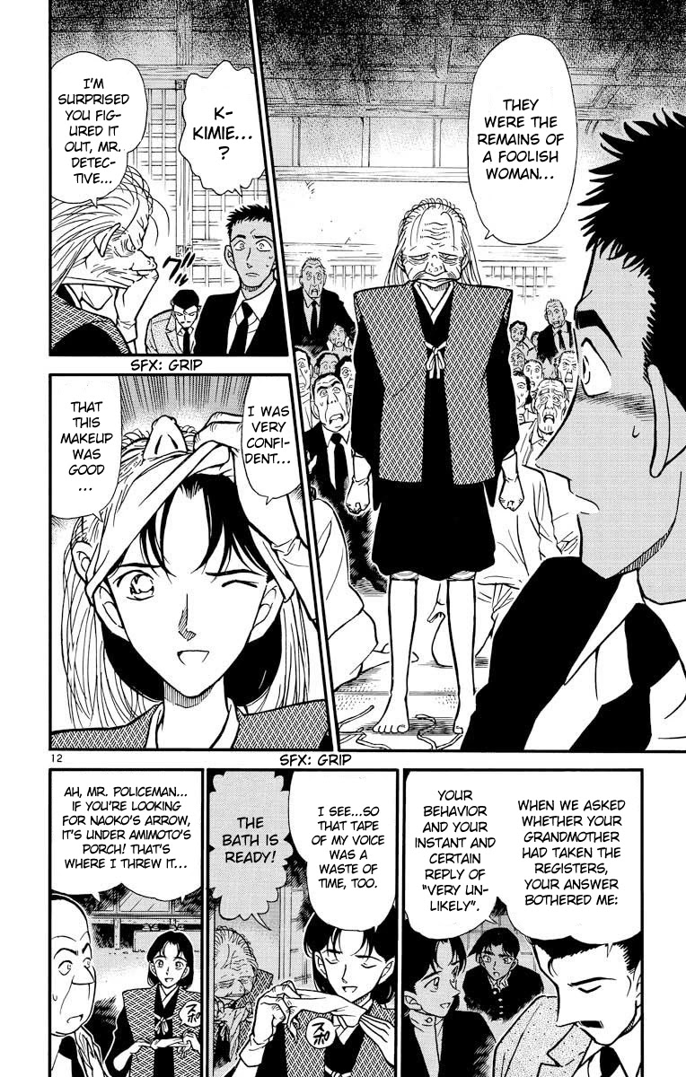 Detective Conan Chapter 283 page 13 - Chapter 283: Unrewarded Heart