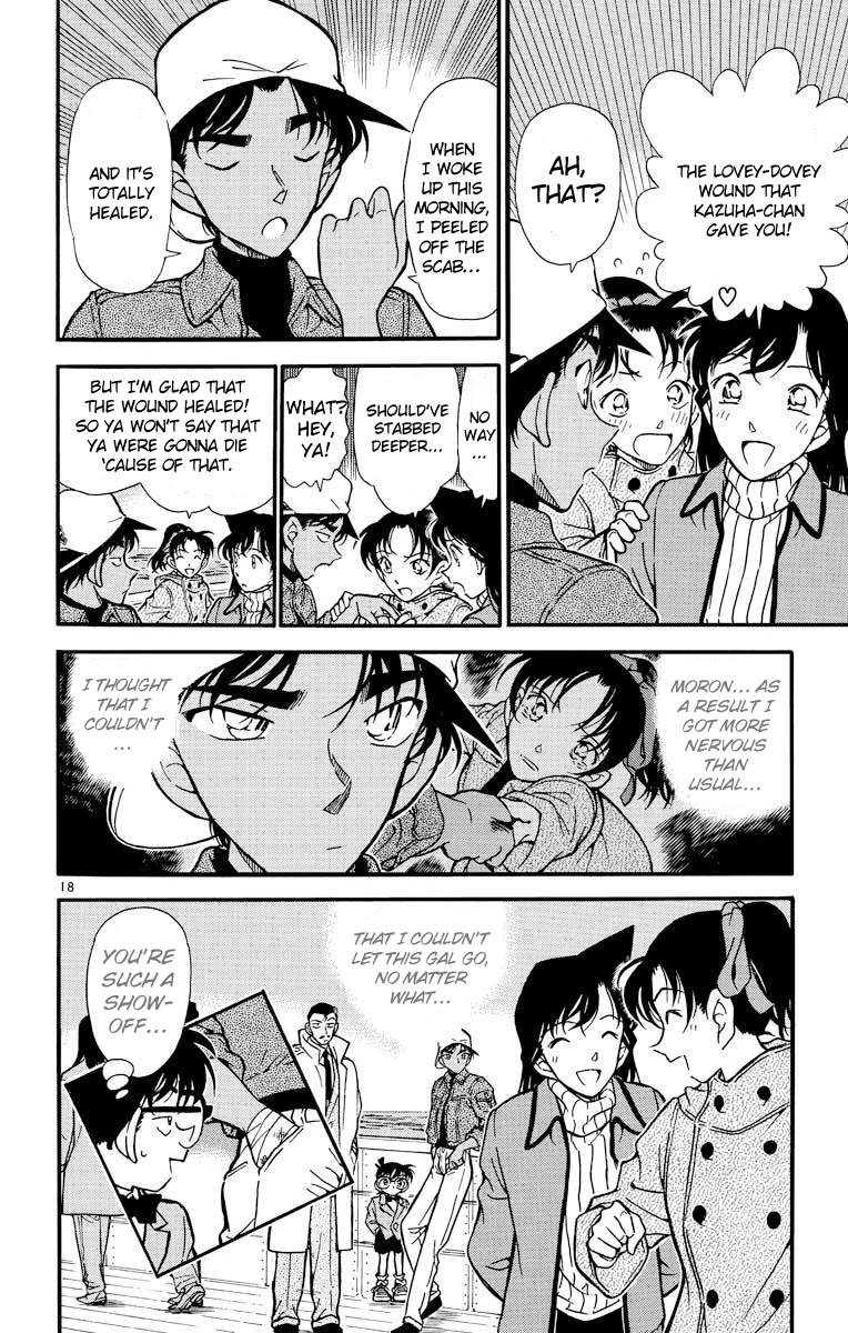 Detective Conan Chapter 283 page 19 - Chapter 283: Unrewarded Heart
