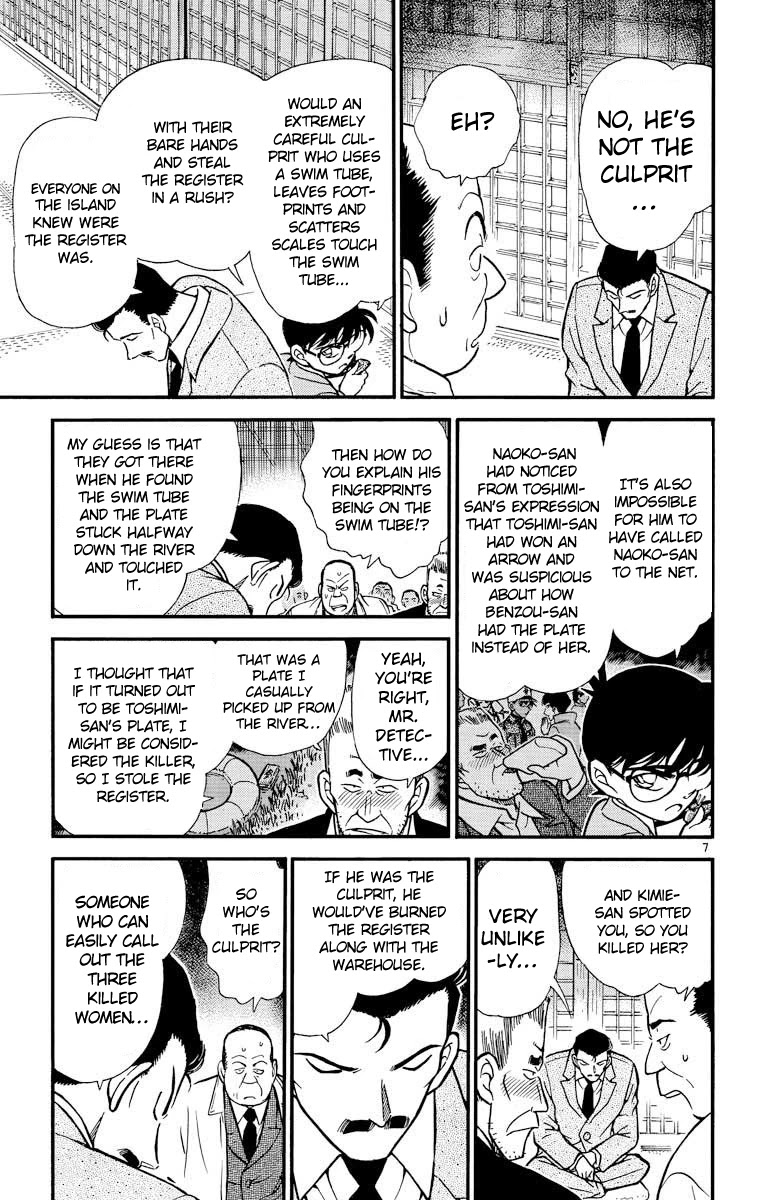Detective Conan Chapter 283 page 8 - Chapter 283: Unrewarded Heart