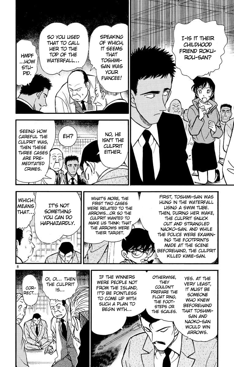 Detective Conan Chapter 283 page 9 - Chapter 283: Unrewarded Heart