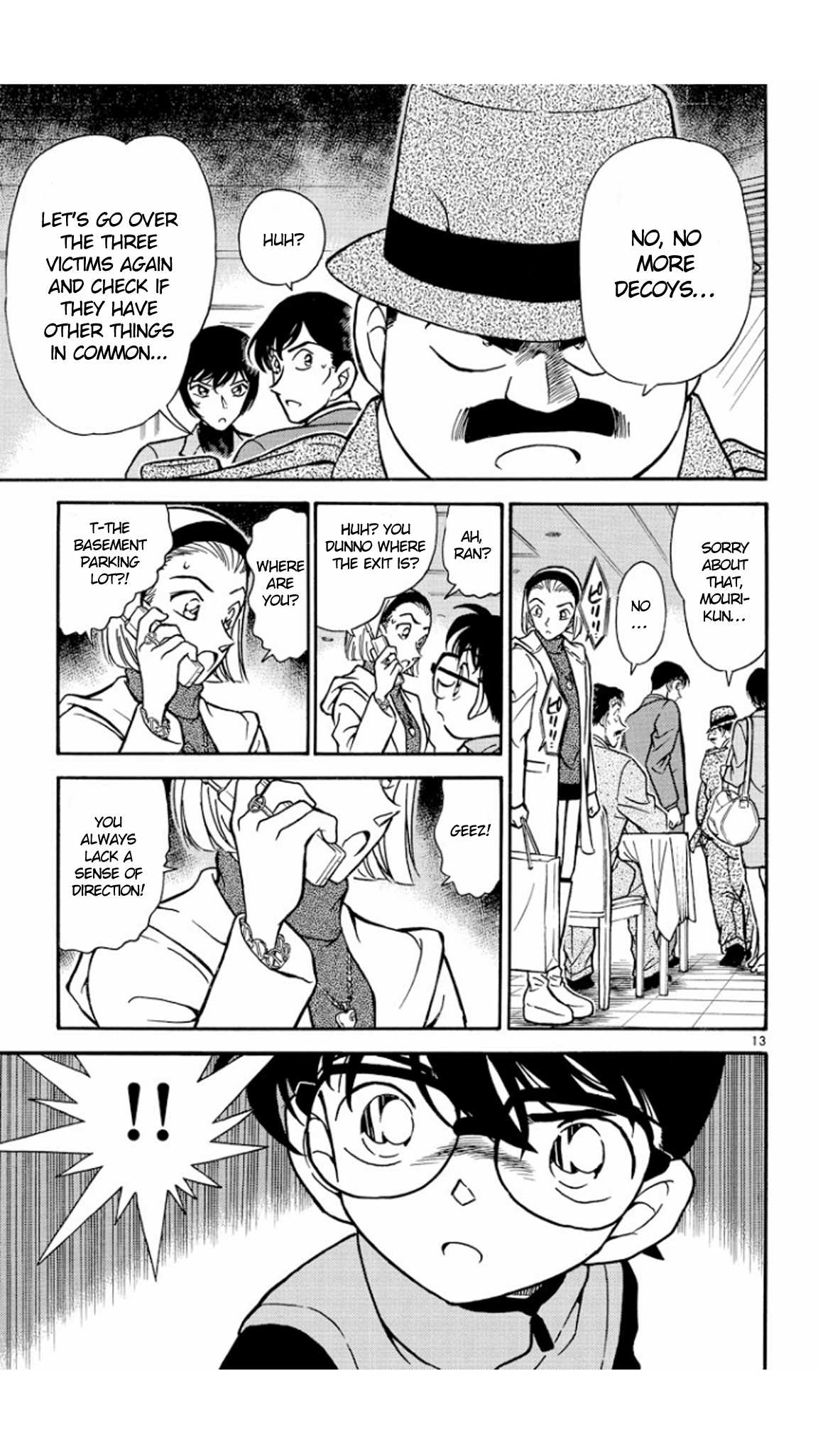 Detective Conan Chapter 284 page 14 - Chapter 284: The Closed Secret