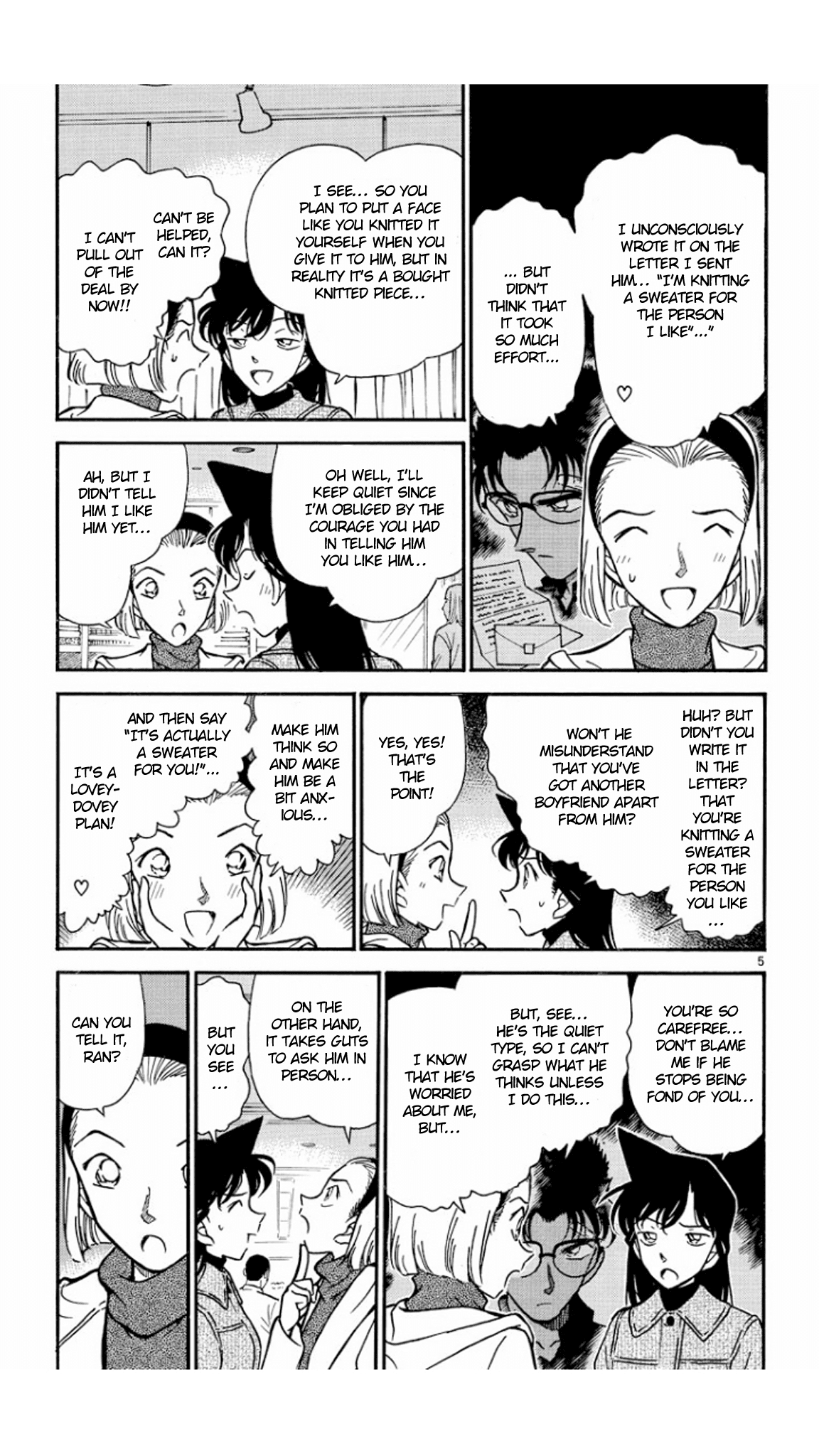 Detective Conan Chapter 284 page 6 - Chapter 284: The Closed Secret