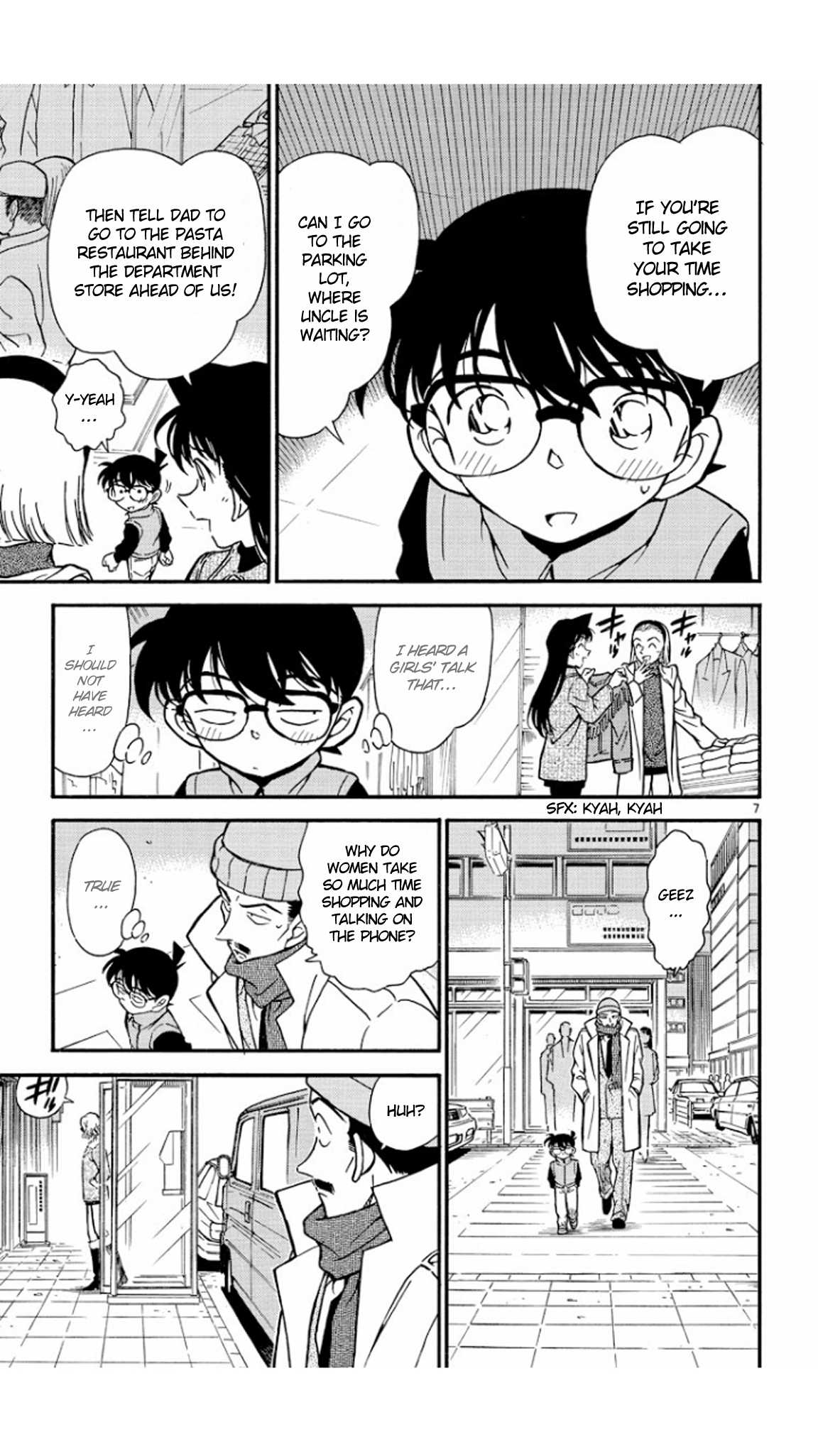 Detective Conan Chapter 284 page 8 - Chapter 284: The Closed Secret