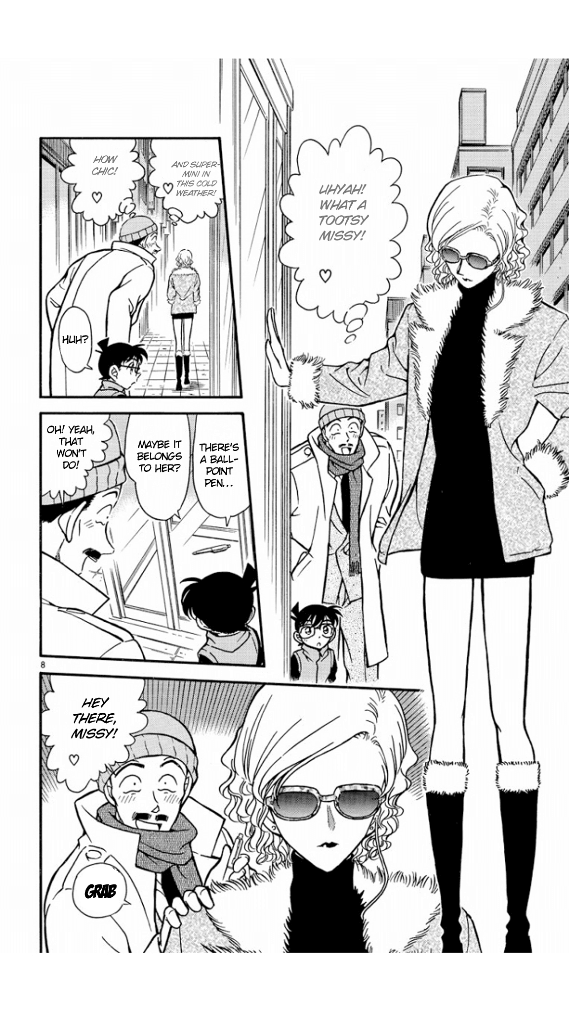 Detective Conan Chapter 284 page 9 - Chapter 284: The Closed Secret