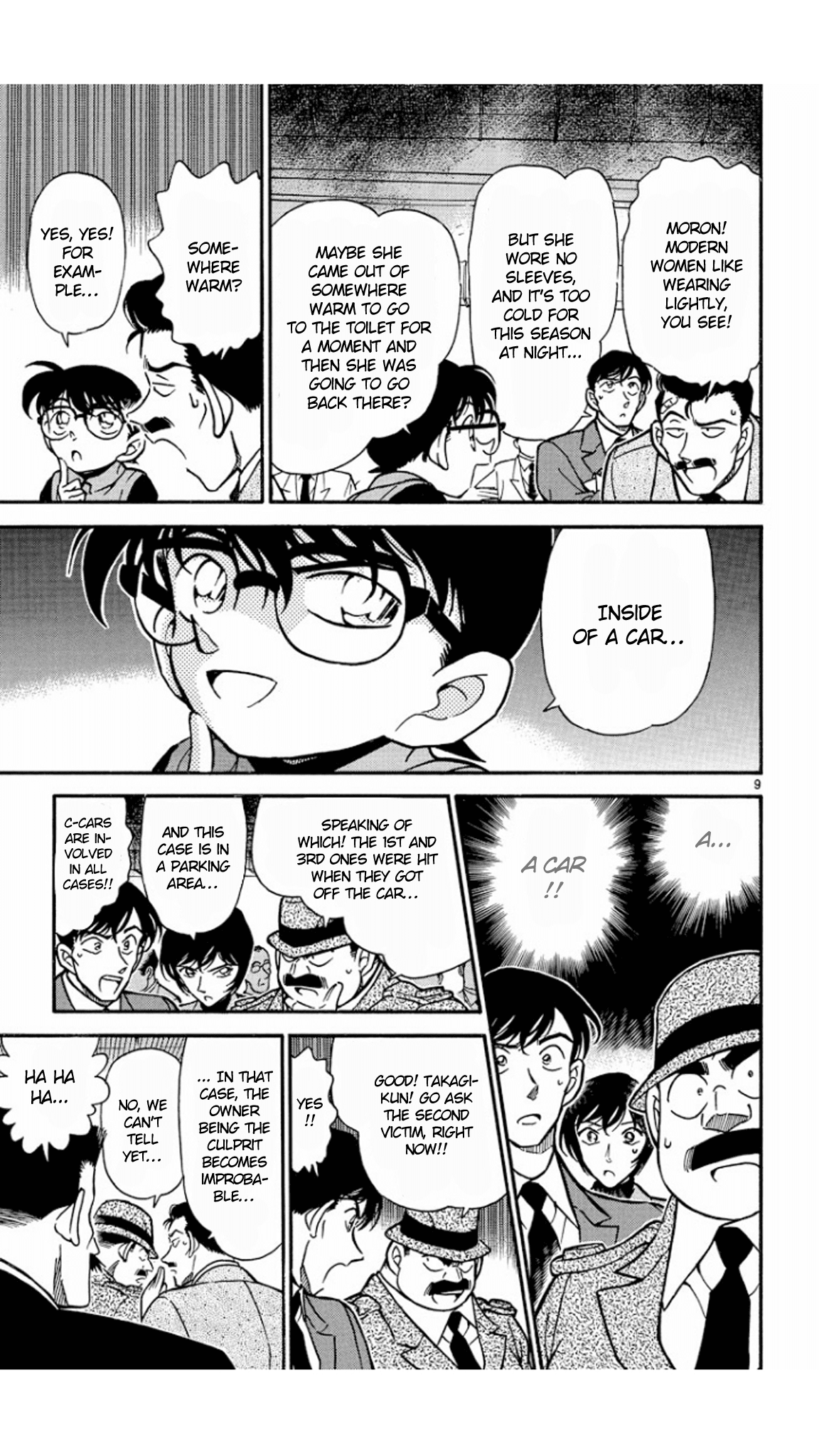 Detective Conan Chapter 285 page 10 - Chapter 285: A Minor Discomfort