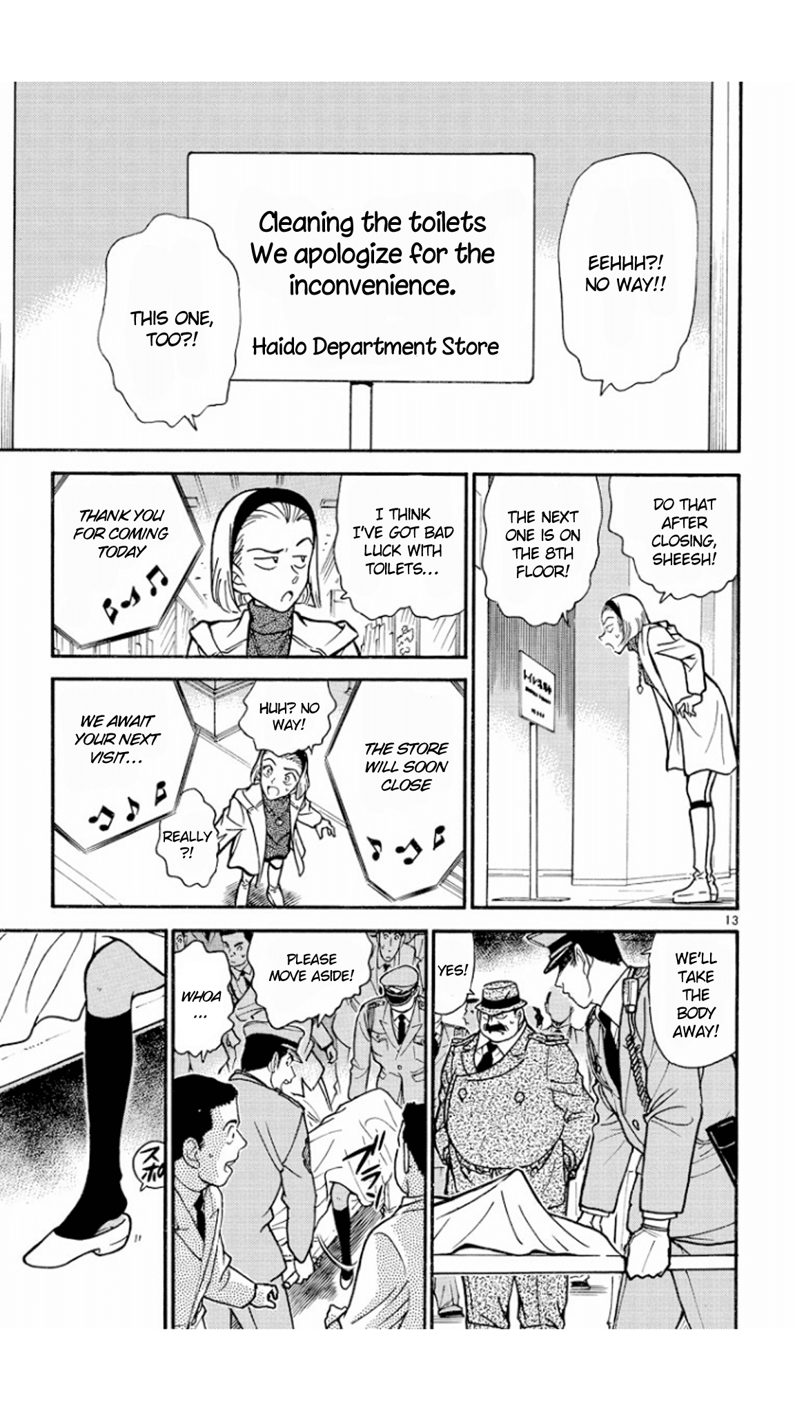 Detective Conan Chapter 285 page 14 - Chapter 285: A Minor Discomfort