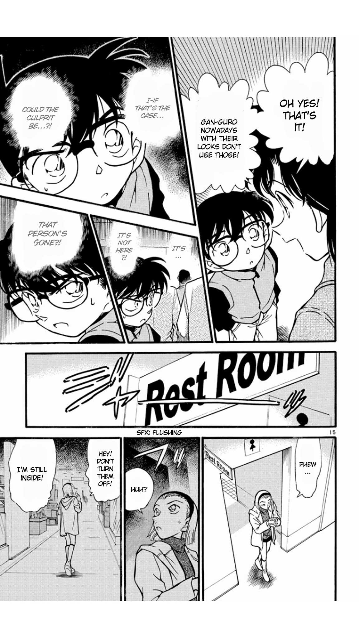 Detective Conan Chapter 285 page 16 - Chapter 285: A Minor Discomfort