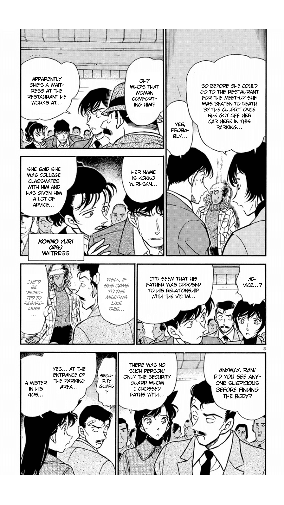 Detective Conan Chapter 285 page 4 - Chapter 285: A Minor Discomfort