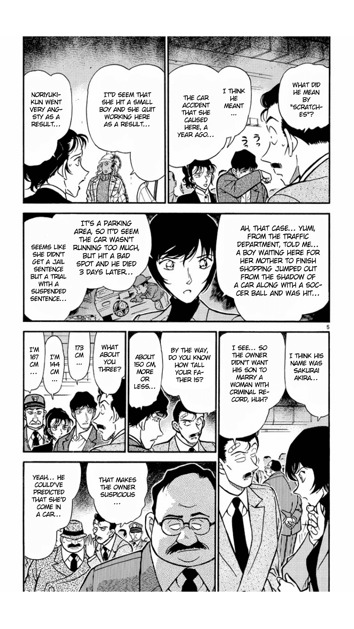 Detective Conan Chapter 285 page 6 - Chapter 285: A Minor Discomfort