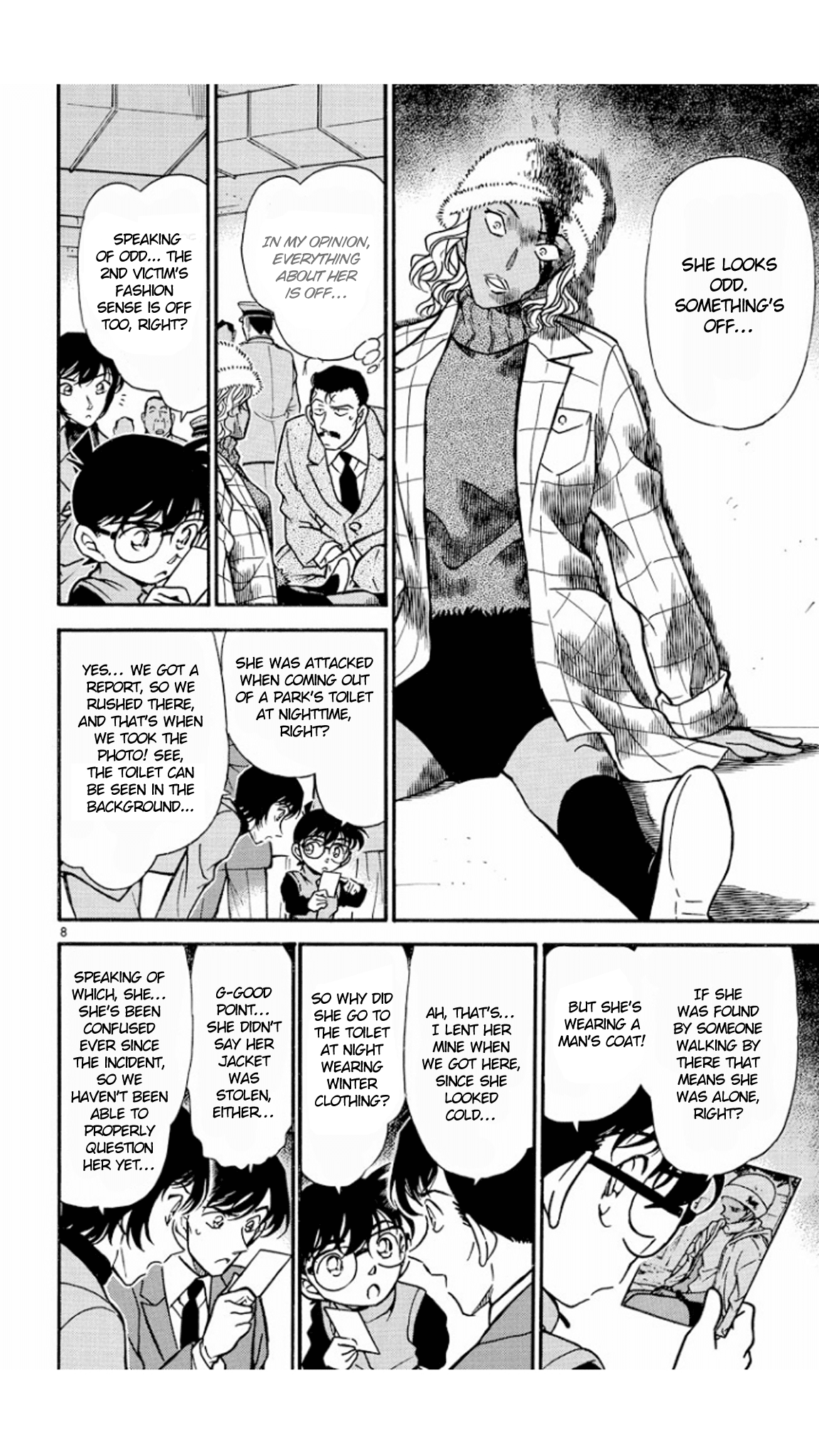 Detective Conan Chapter 285 page 9 - Chapter 285: A Minor Discomfort