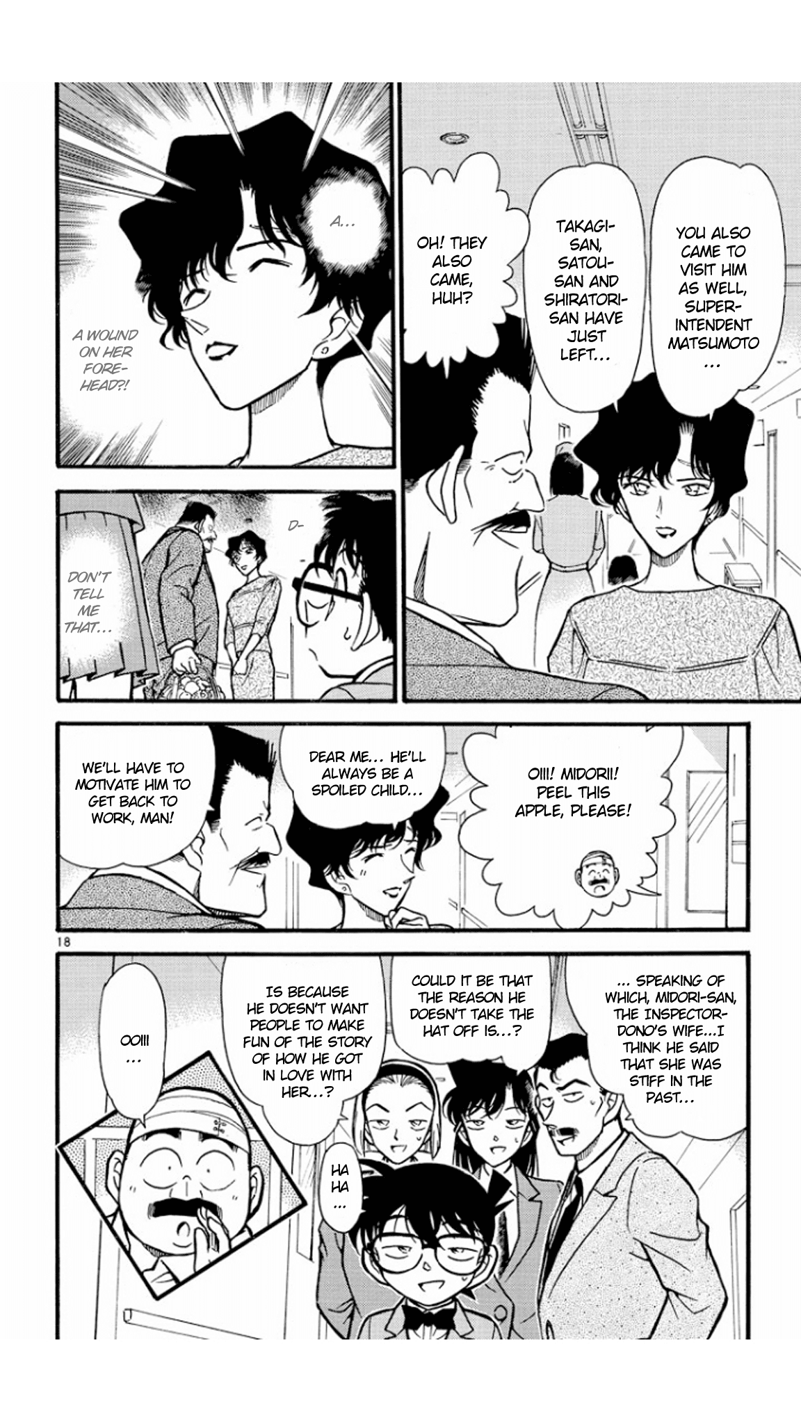 Detective Conan Chapter 286 page 19 - Chapter 286: An Unexpected Reason