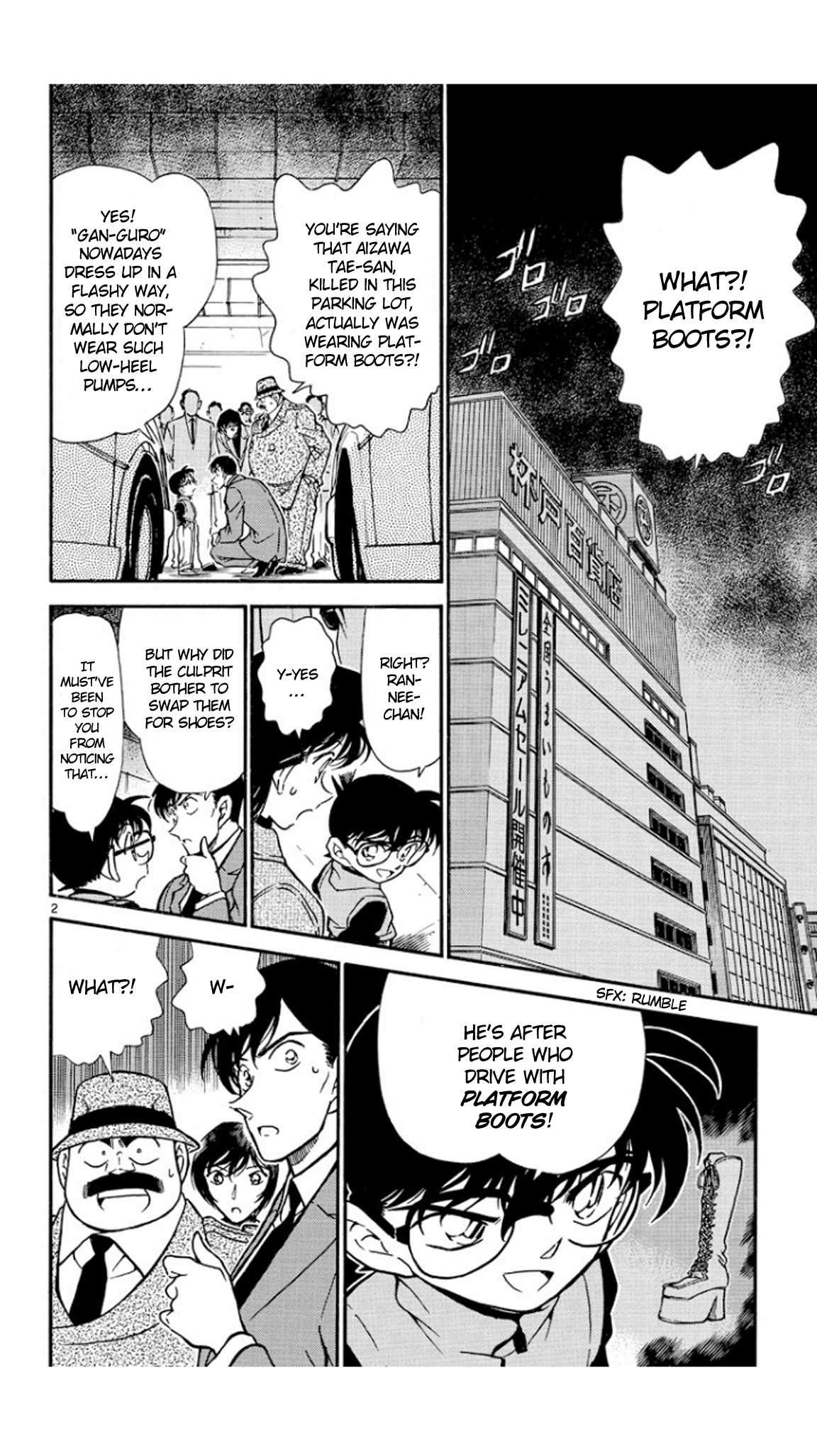 Detective Conan Chapter 286 page 3 - Chapter 286: An Unexpected Reason