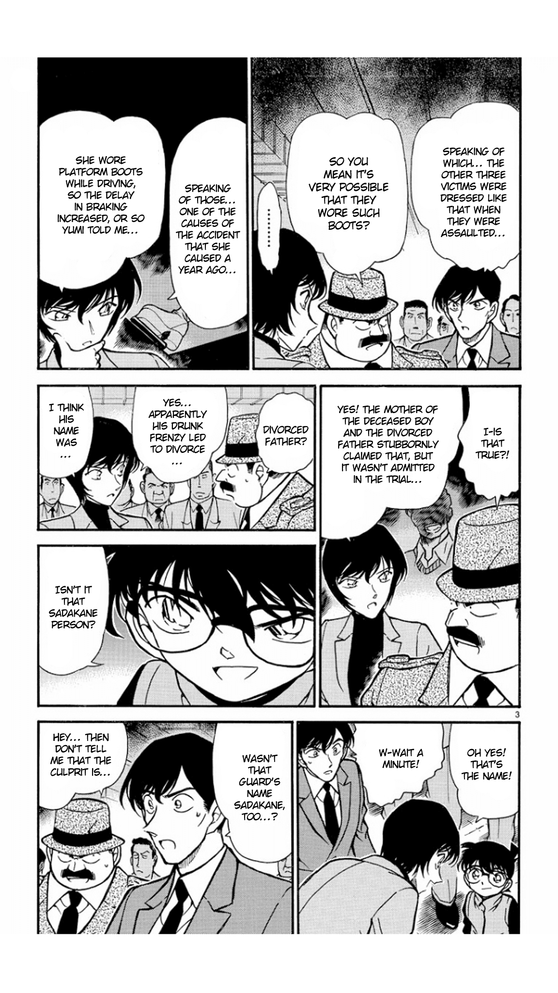 Detective Conan Chapter 286 page 4 - Chapter 286: An Unexpected Reason