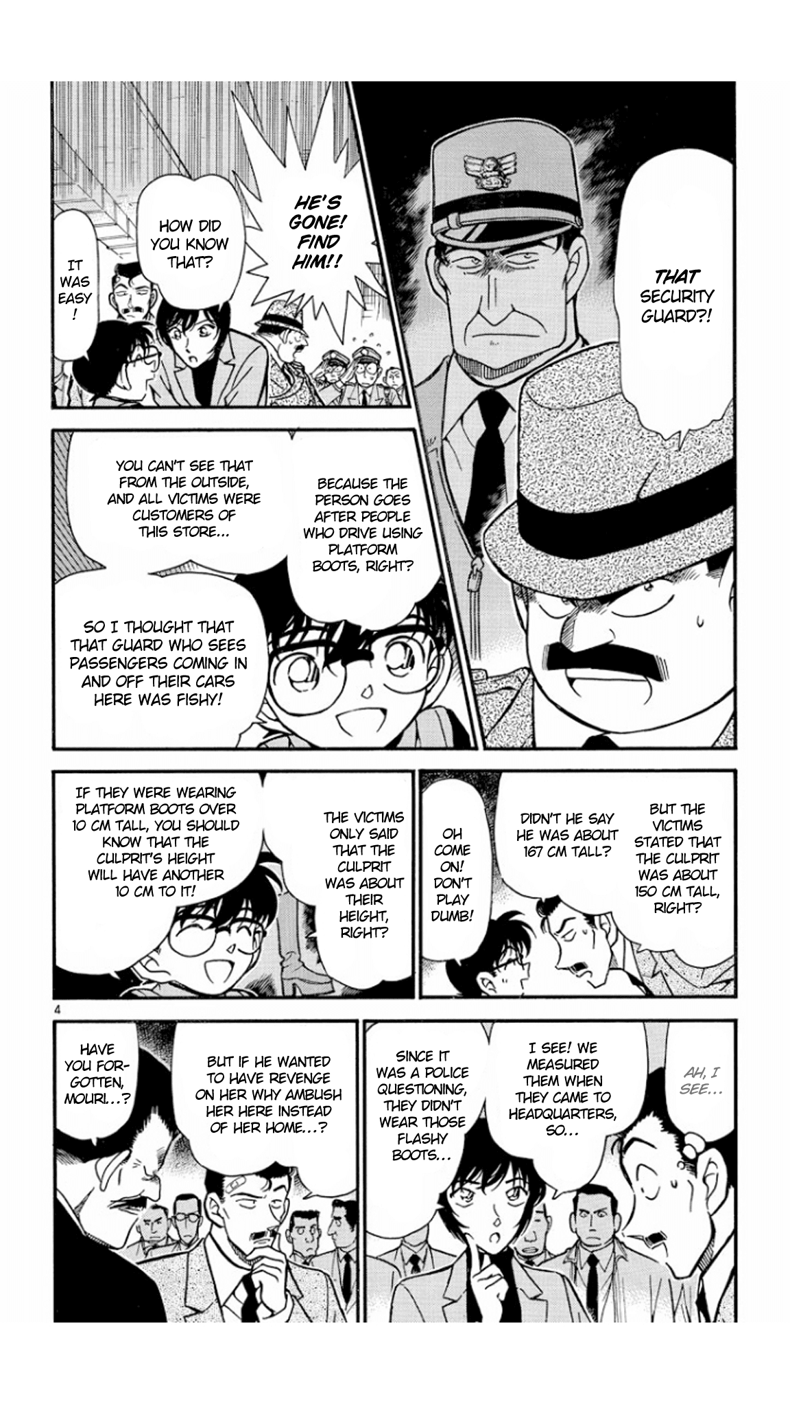 Detective Conan Chapter 286 page 5 - Chapter 286: An Unexpected Reason