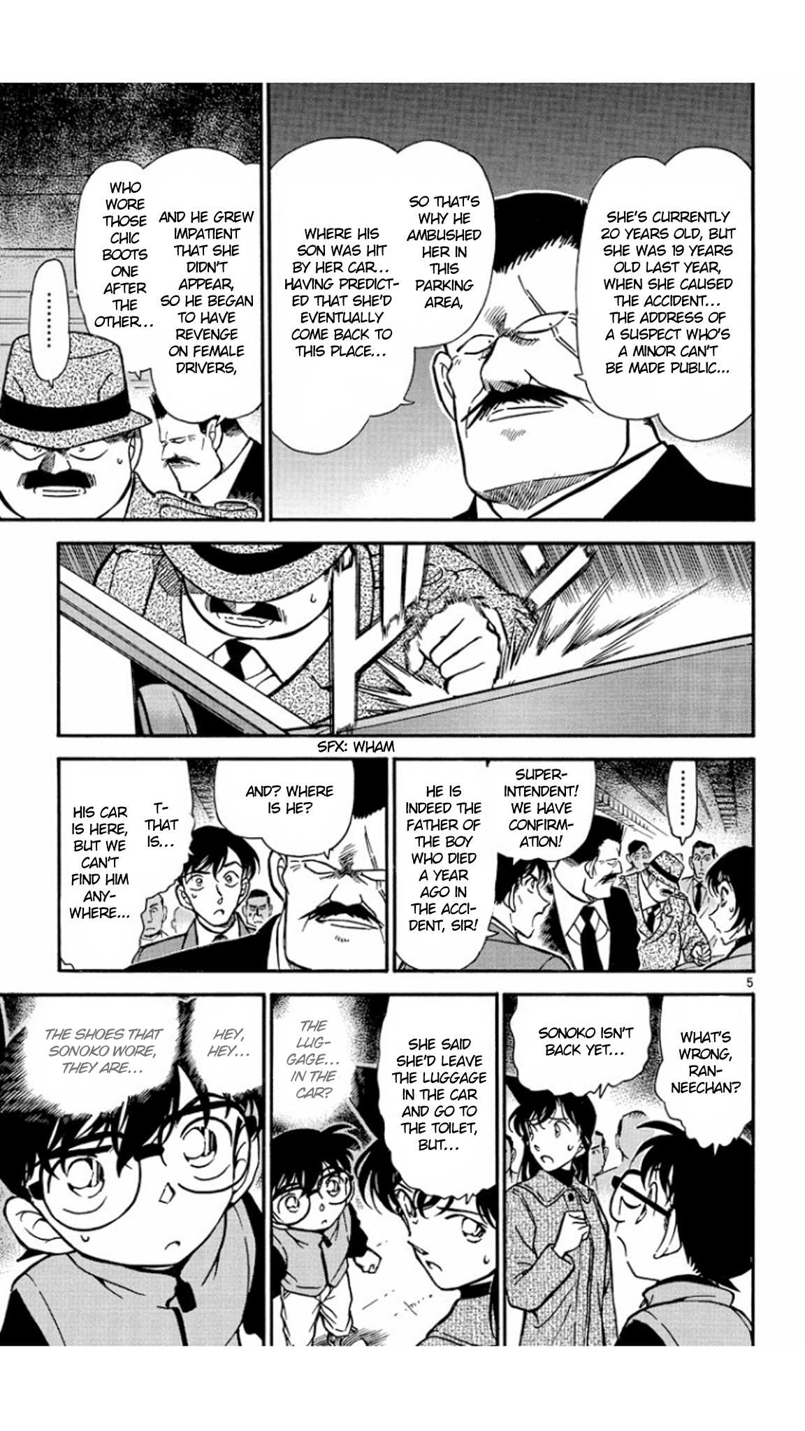 Detective Conan Chapter 286 page 6 - Chapter 286: An Unexpected Reason