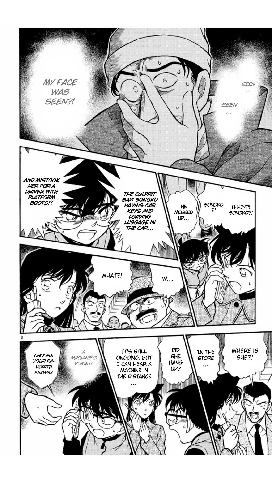 Detective Conan Chapter 286 page 9 - Chapter 286: An Unexpected Reason