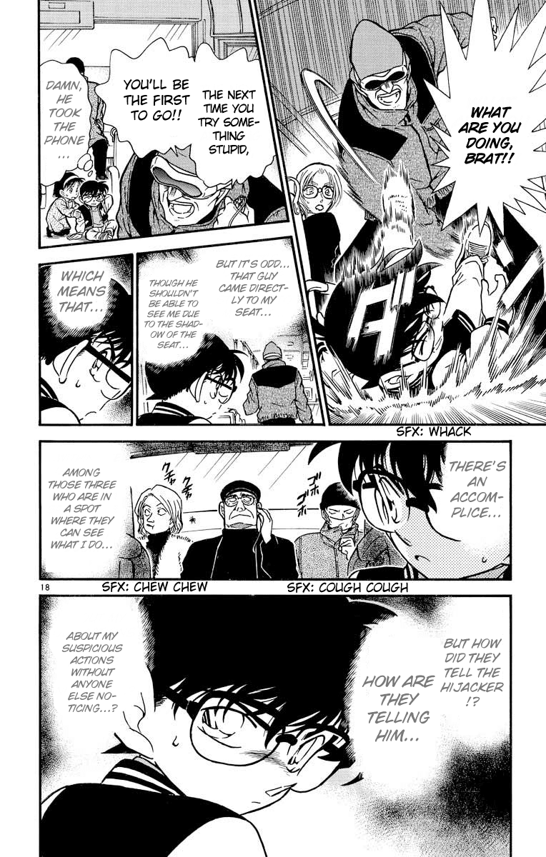 Detective Conan Chapter 287 page 19 - Chapter 287: The Invisible Fear