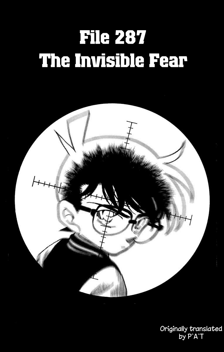 Detective Conan Chapter 287 page 2 - Chapter 287: The Invisible Fear