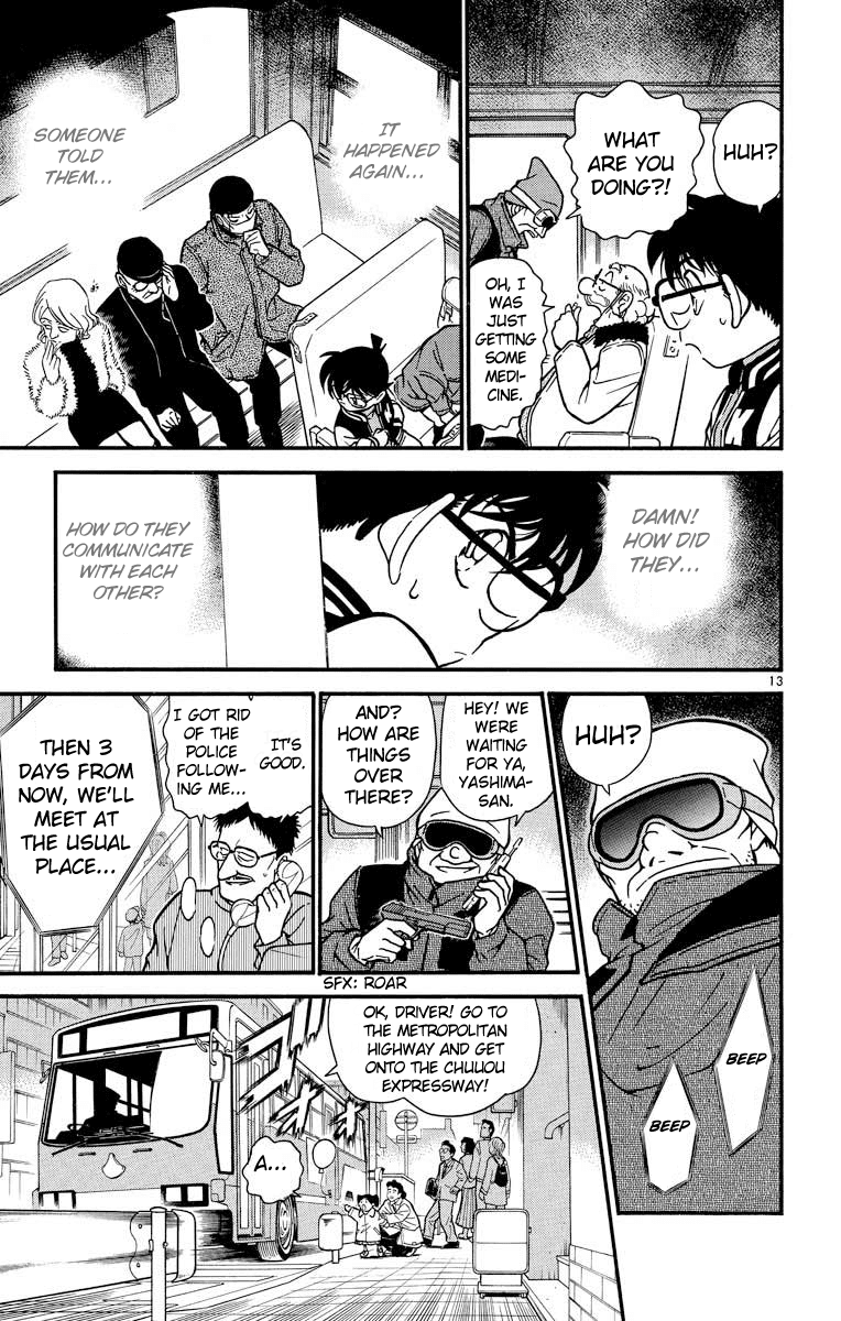 Detective Conan Chapter 288 page 14 - Chapter 288: Danger Signal