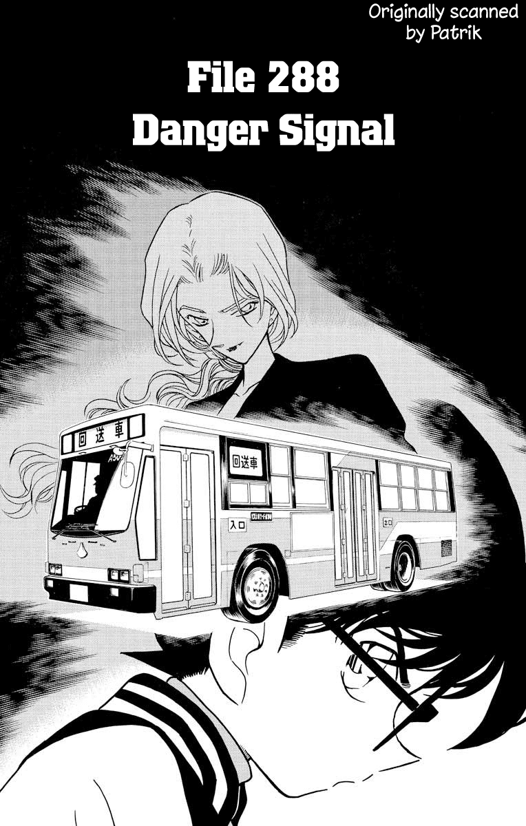 Detective Conan Chapter 288 page 2 - Chapter 288: Danger Signal