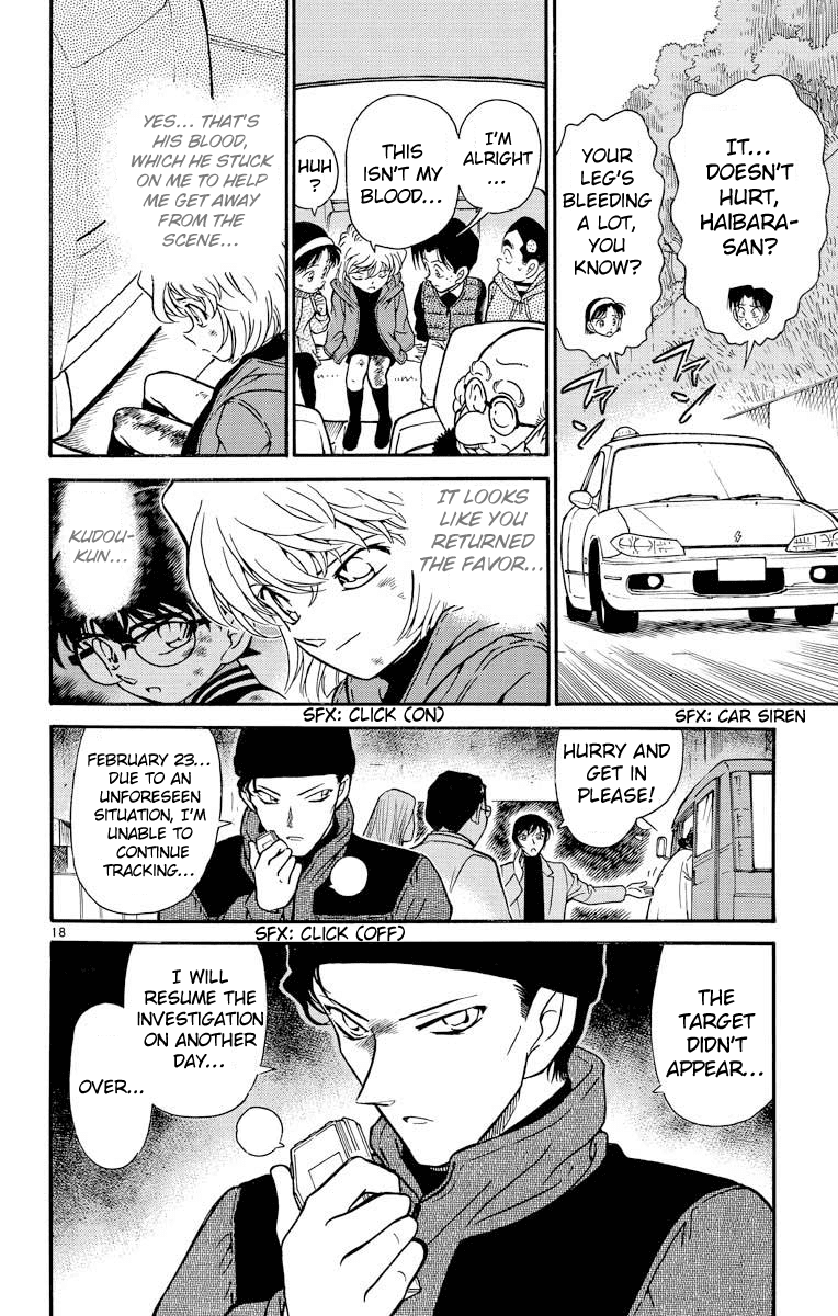 Detective Conan Chapter 289 page 19 - Chapter 289: Hiding in Broad Daylight