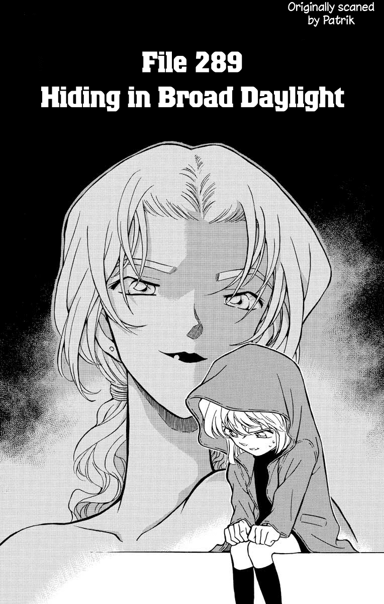 Detective Conan Chapter 289 page 2 - Chapter 289: Hiding in Broad Daylight
