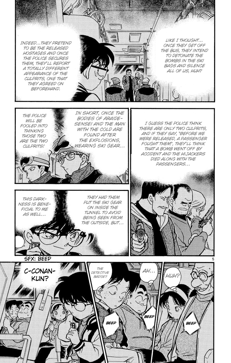 Detective Conan Chapter 289 page 6 - Chapter 289: Hiding in Broad Daylight