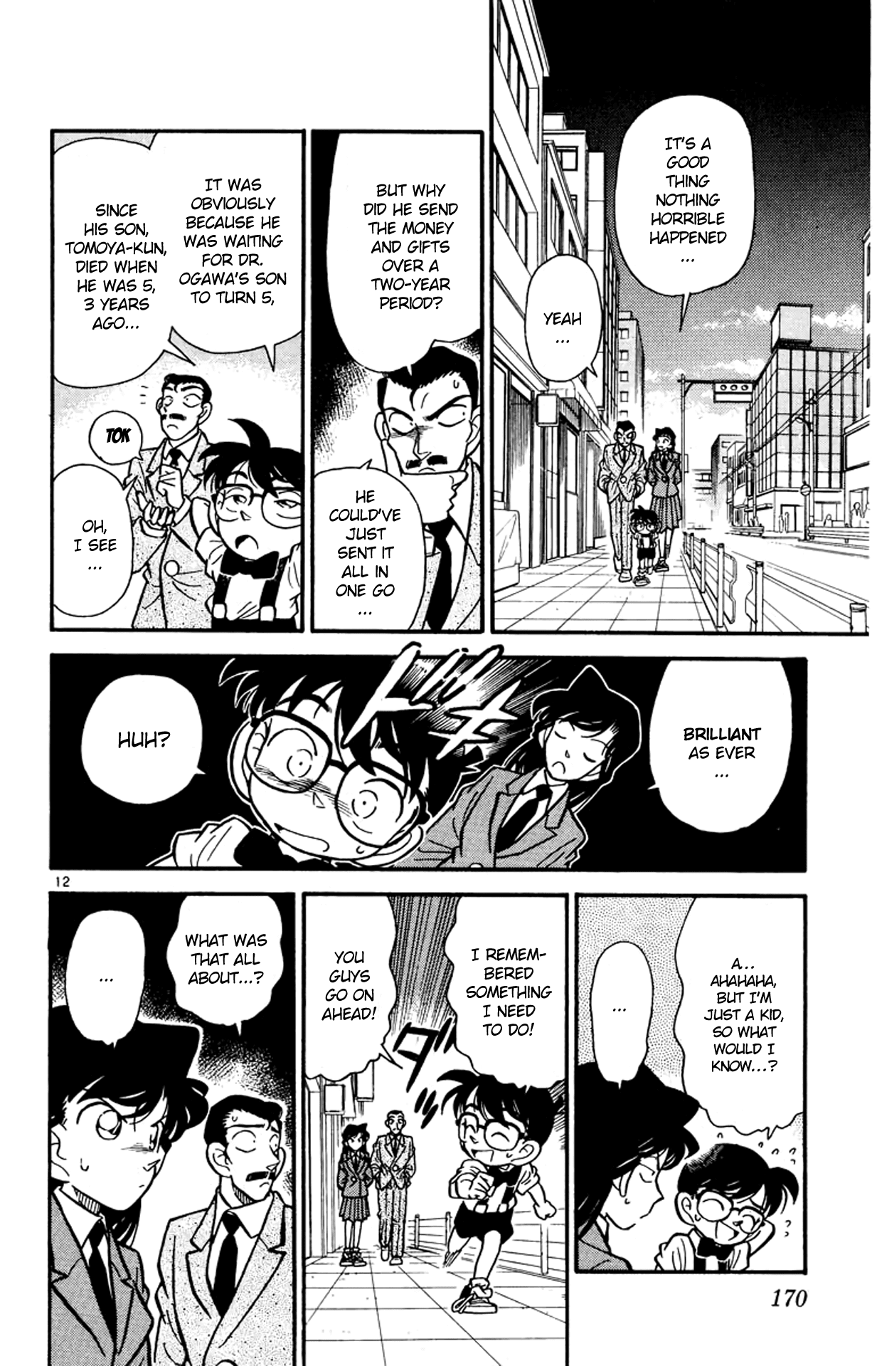 Detective Conan Chapter 29 page 12 - Chapter 29: Safe Before Your Eyes