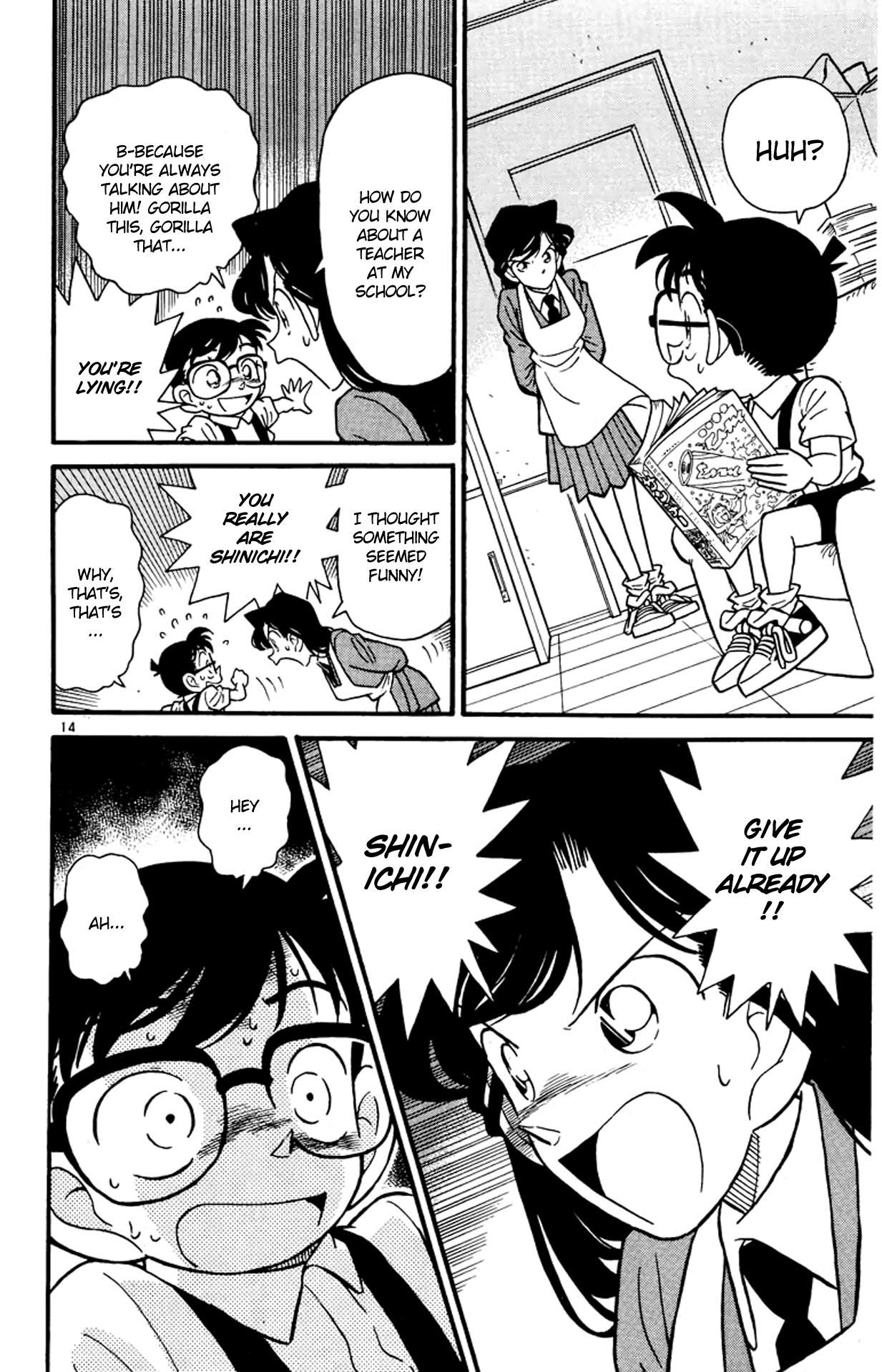 Detective Conan Chapter 29 page 14 - Chapter 29: Safe Before Your Eyes