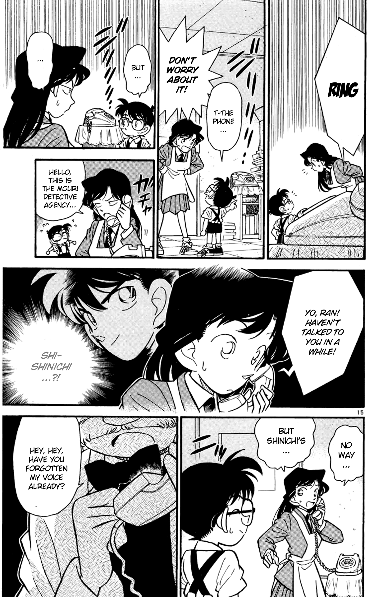 Detective Conan Chapter 29 page 15 - Chapter 29: Safe Before Your Eyes