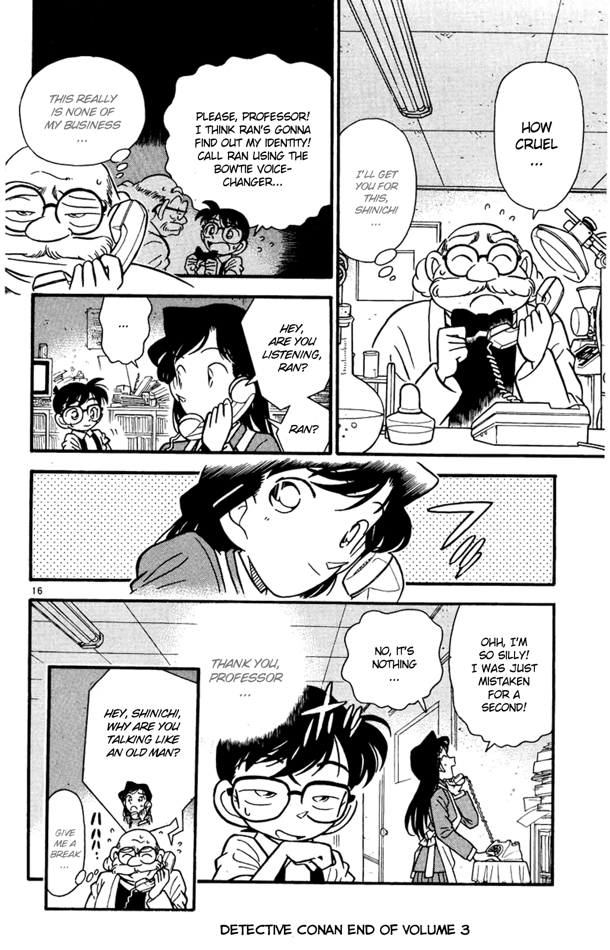 Detective Conan Chapter 29 page 16 - Chapter 29: Safe Before Your Eyes