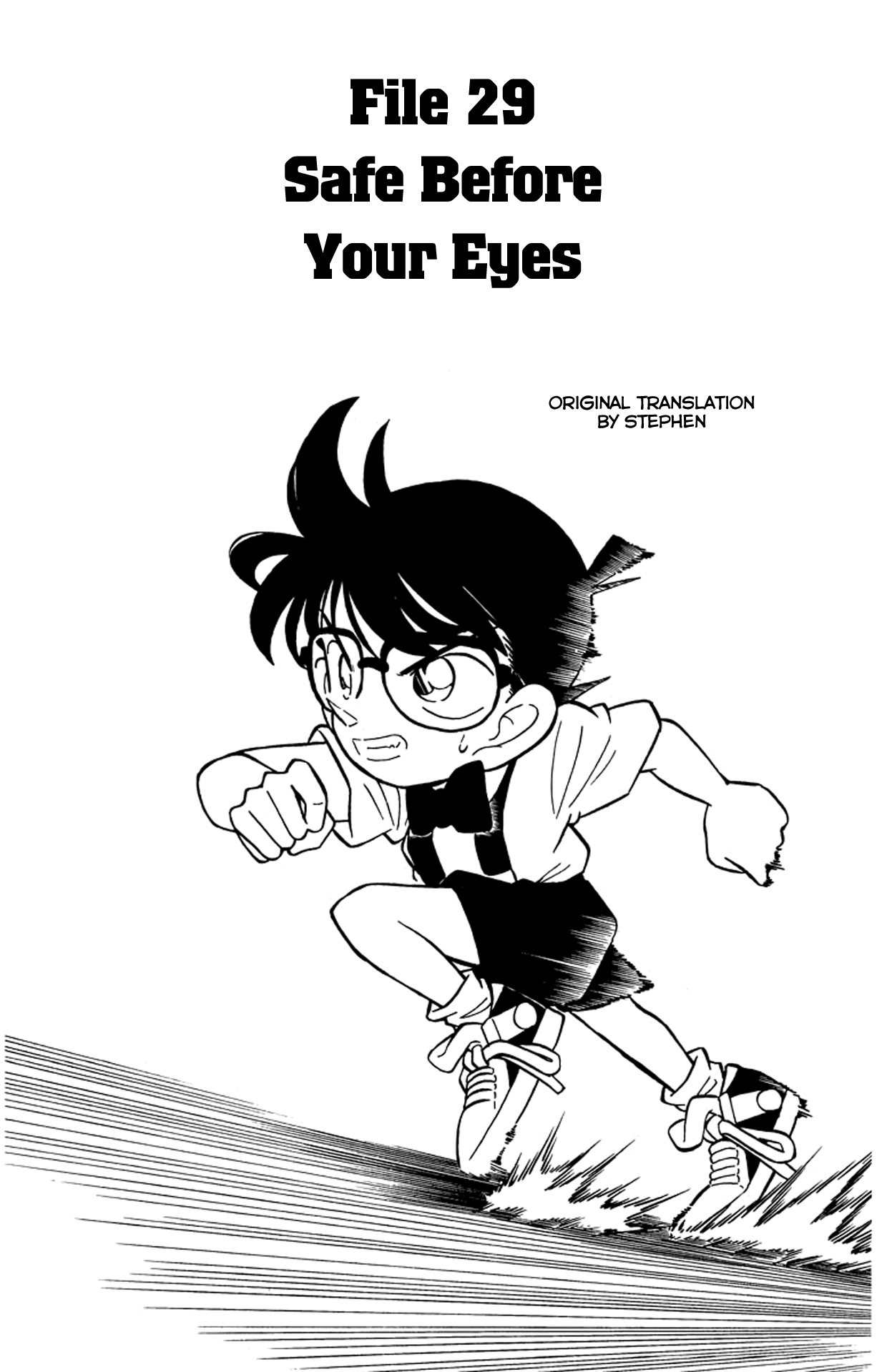 Detective Conan Chapter 29 page 2 - Chapter 29: Safe Before Your Eyes