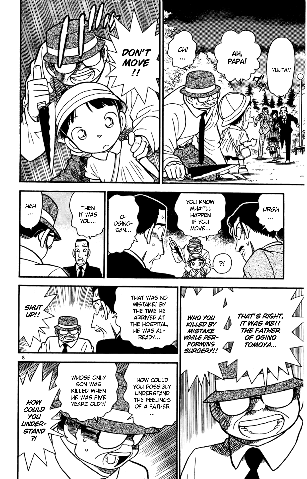 Detective Conan Chapter 29 page 8 - Chapter 29: Safe Before Your Eyes