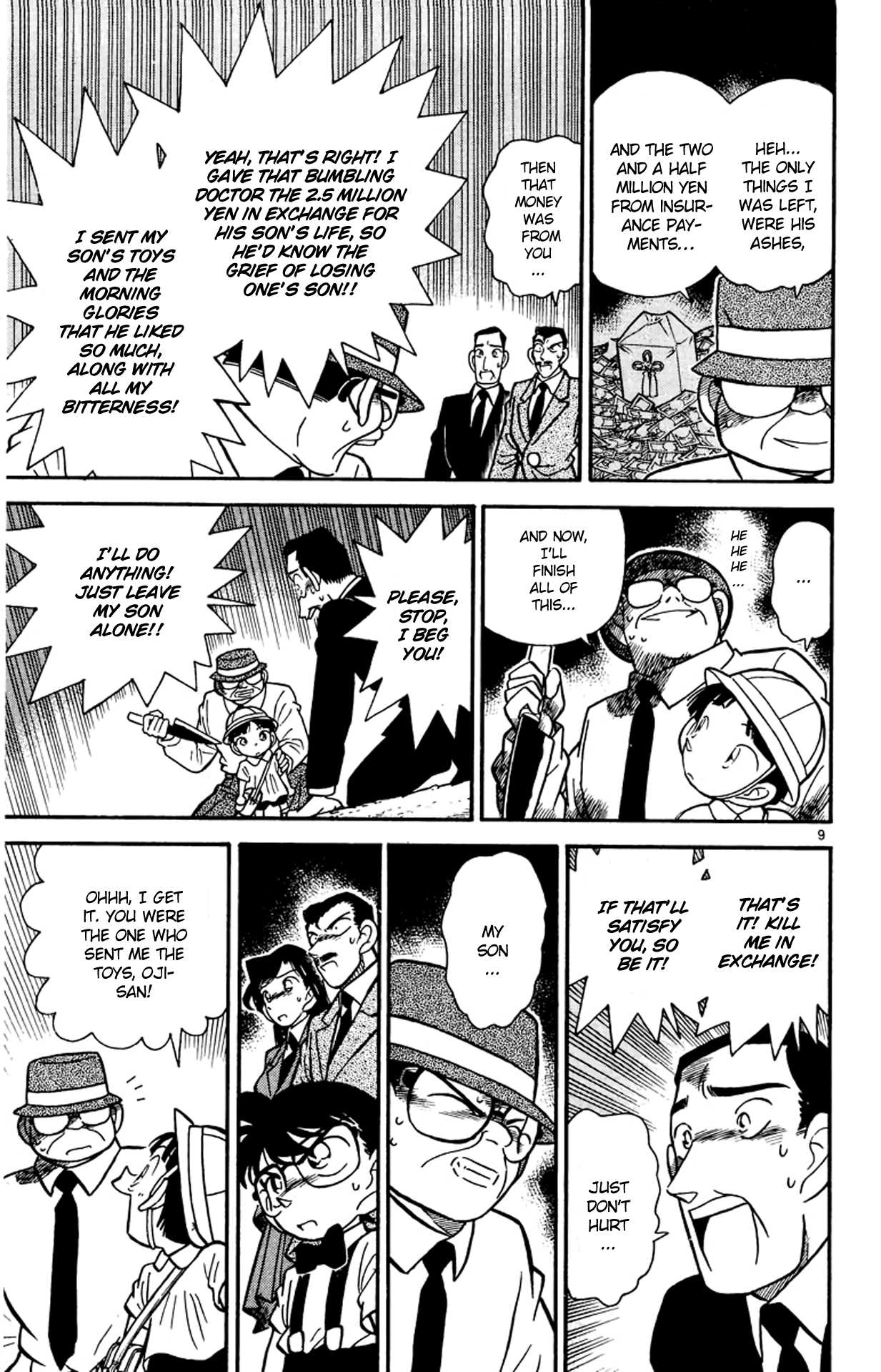 Detective Conan Chapter 29 page 9 - Chapter 29: Safe Before Your Eyes