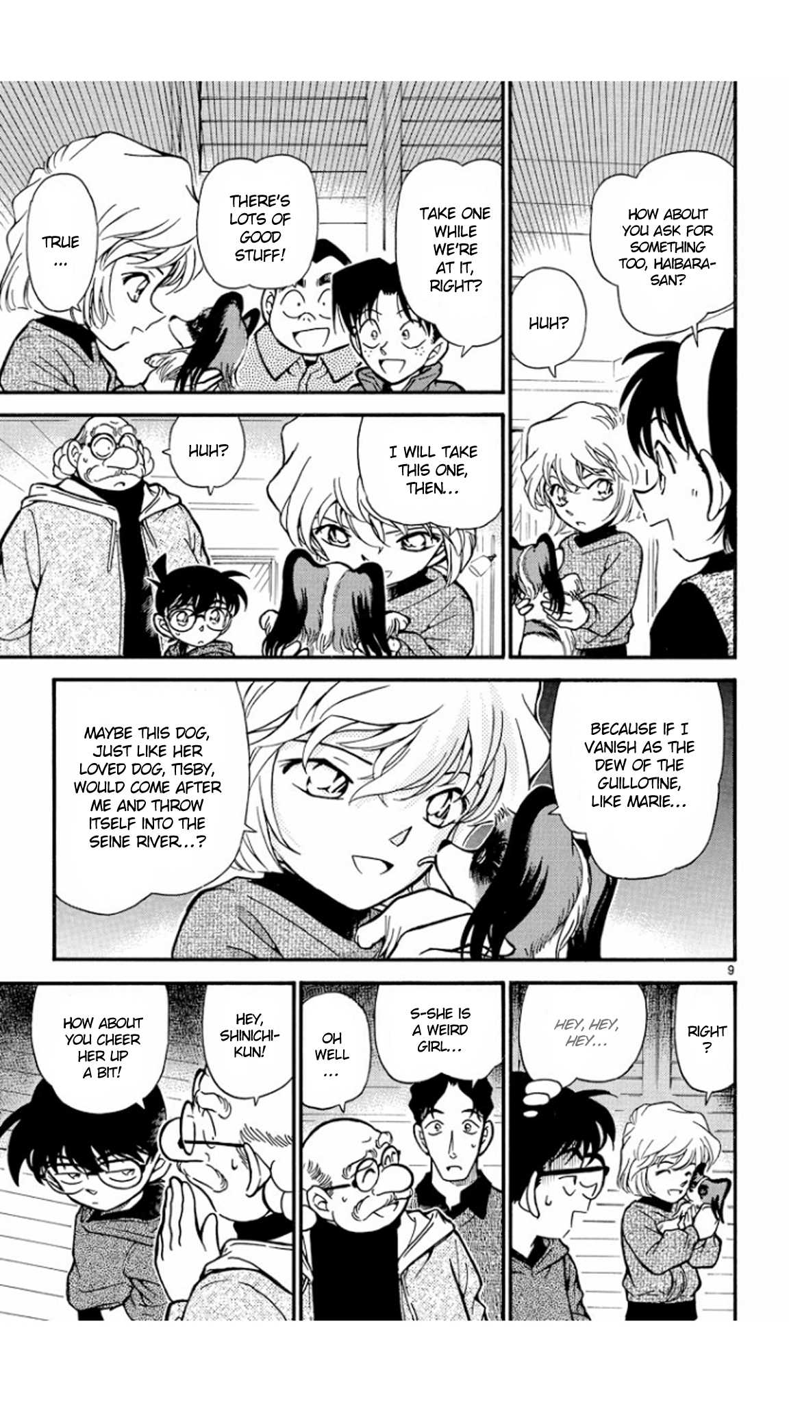 Detective Conan Chapter 290 page 10 - Chapter 290: Dog Lovers