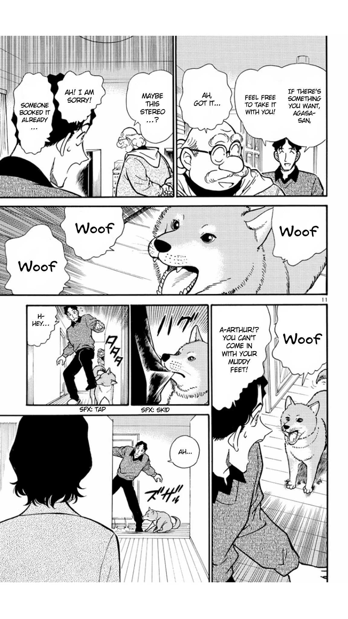 Detective Conan Chapter 290 page 12 - Chapter 290: Dog Lovers