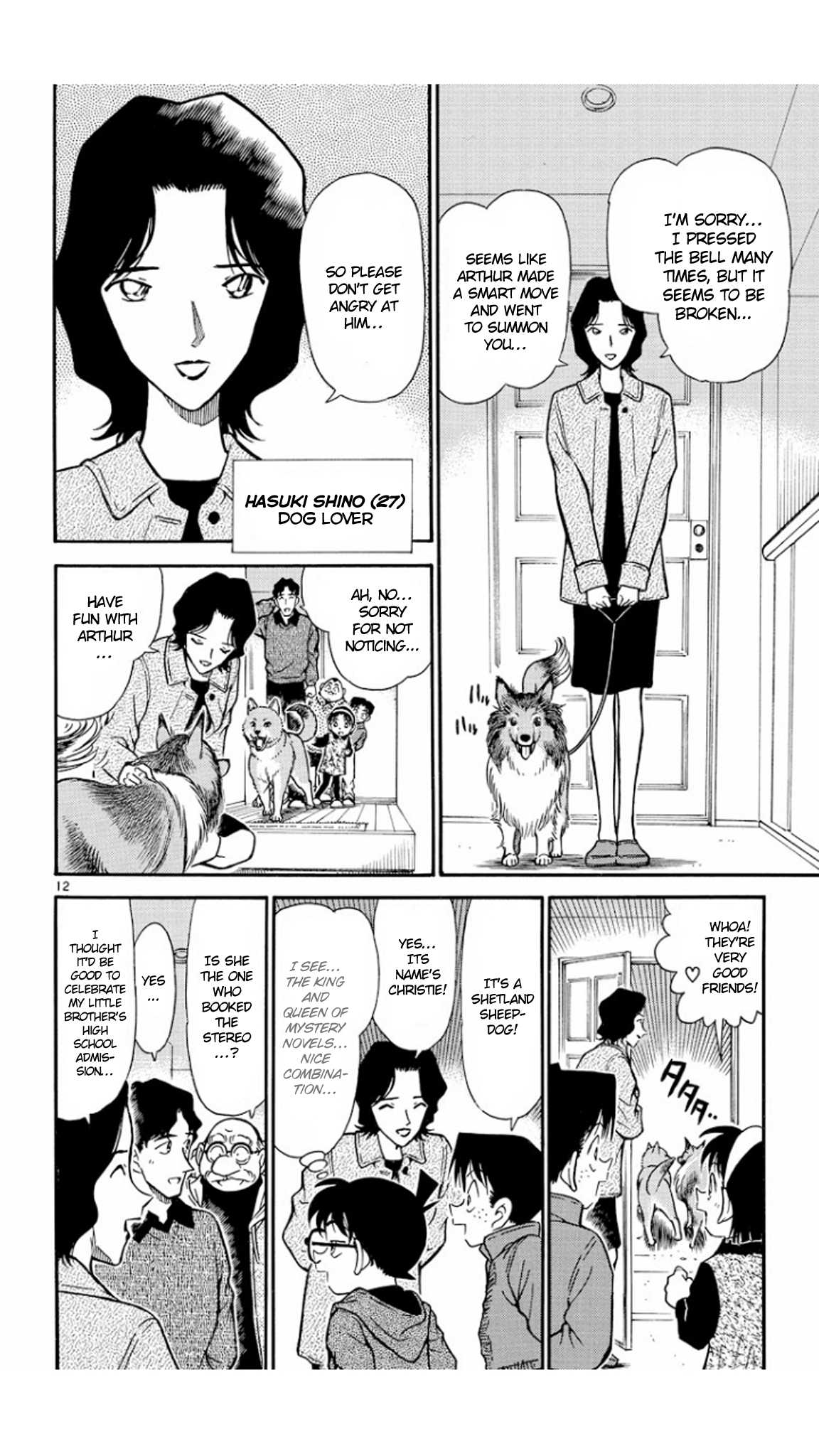 Detective Conan Chapter 290 page 13 - Chapter 290: Dog Lovers