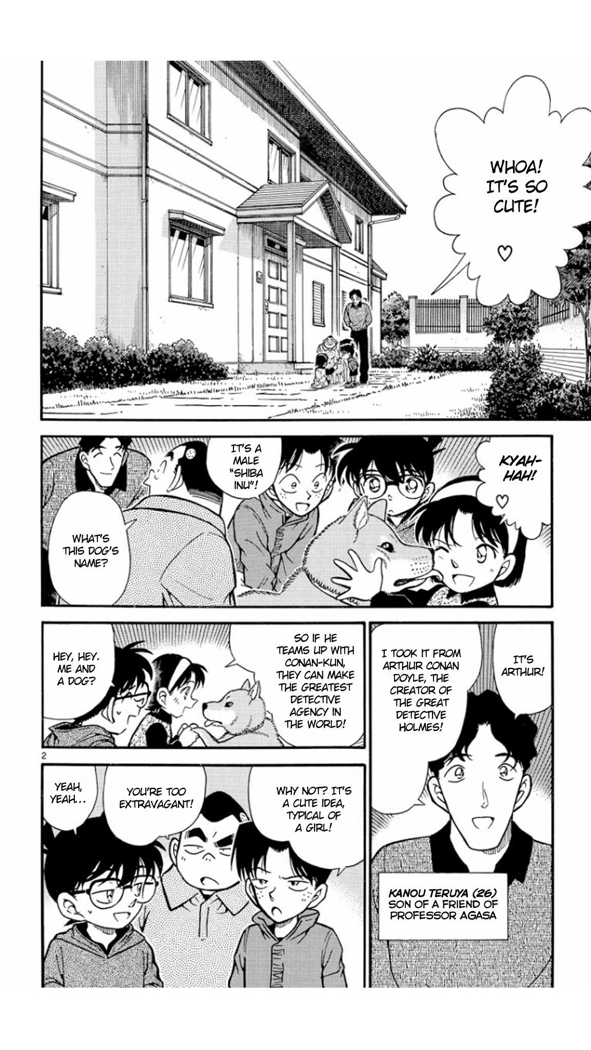 Detective Conan Chapter 290 page 3 - Chapter 290: Dog Lovers