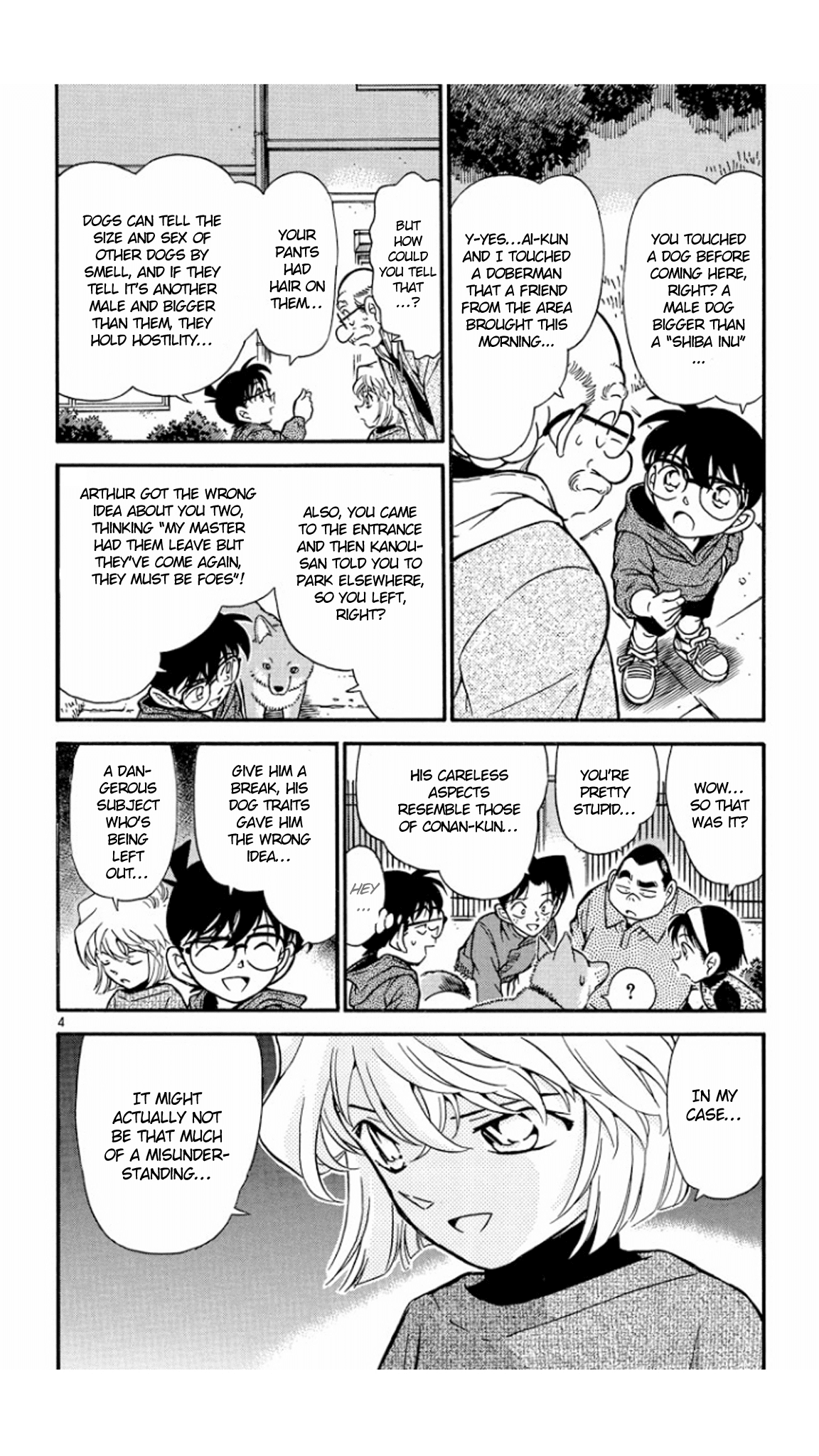 Detective Conan Chapter 290 page 5 - Chapter 290: Dog Lovers