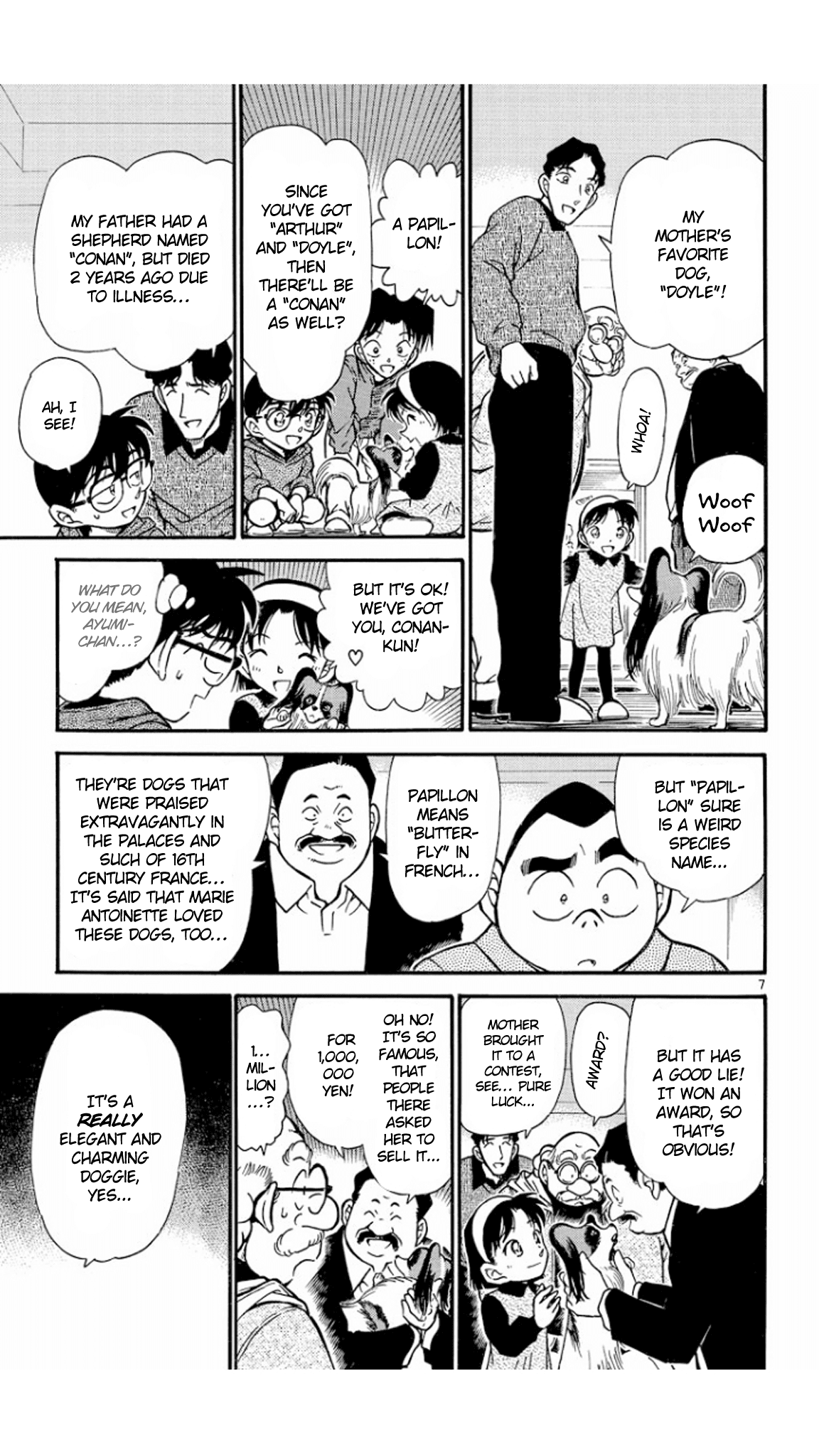 Detective Conan Chapter 290 page 8 - Chapter 290: Dog Lovers