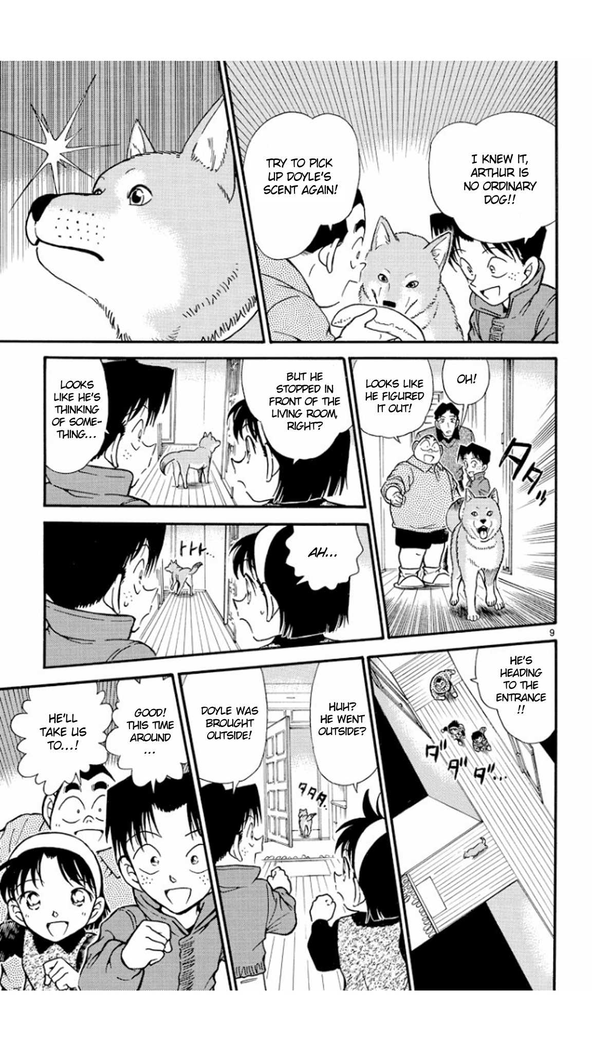 Detective Conan Chapter 291 page 10 - Chapter 291: Faint Footsteps