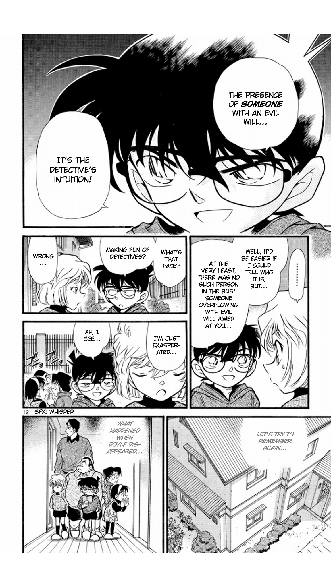 Detective Conan Chapter 291 page 13 - Chapter 291: Faint Footsteps