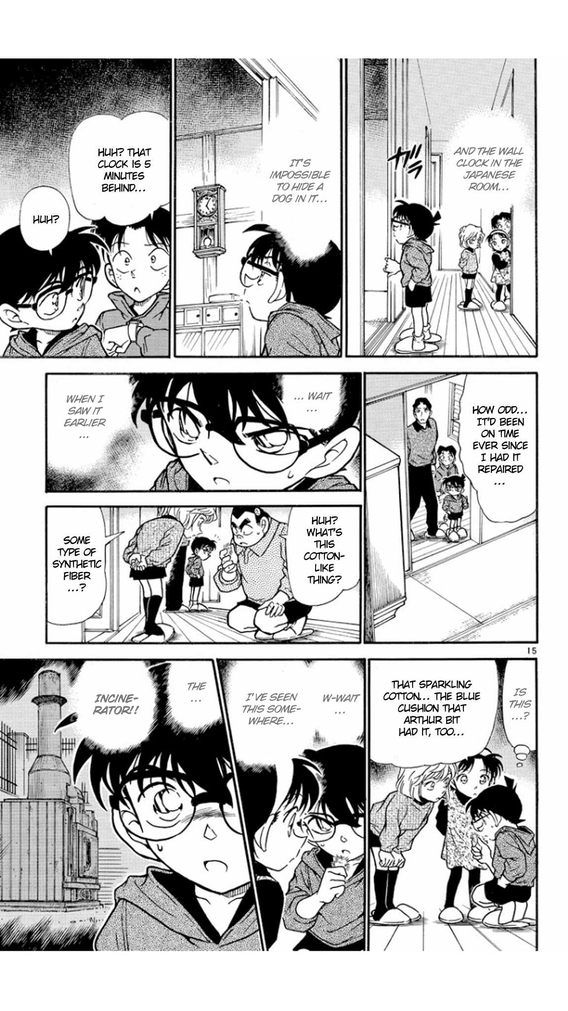 Detective Conan Chapter 291 page 16 - Chapter 291: Faint Footsteps