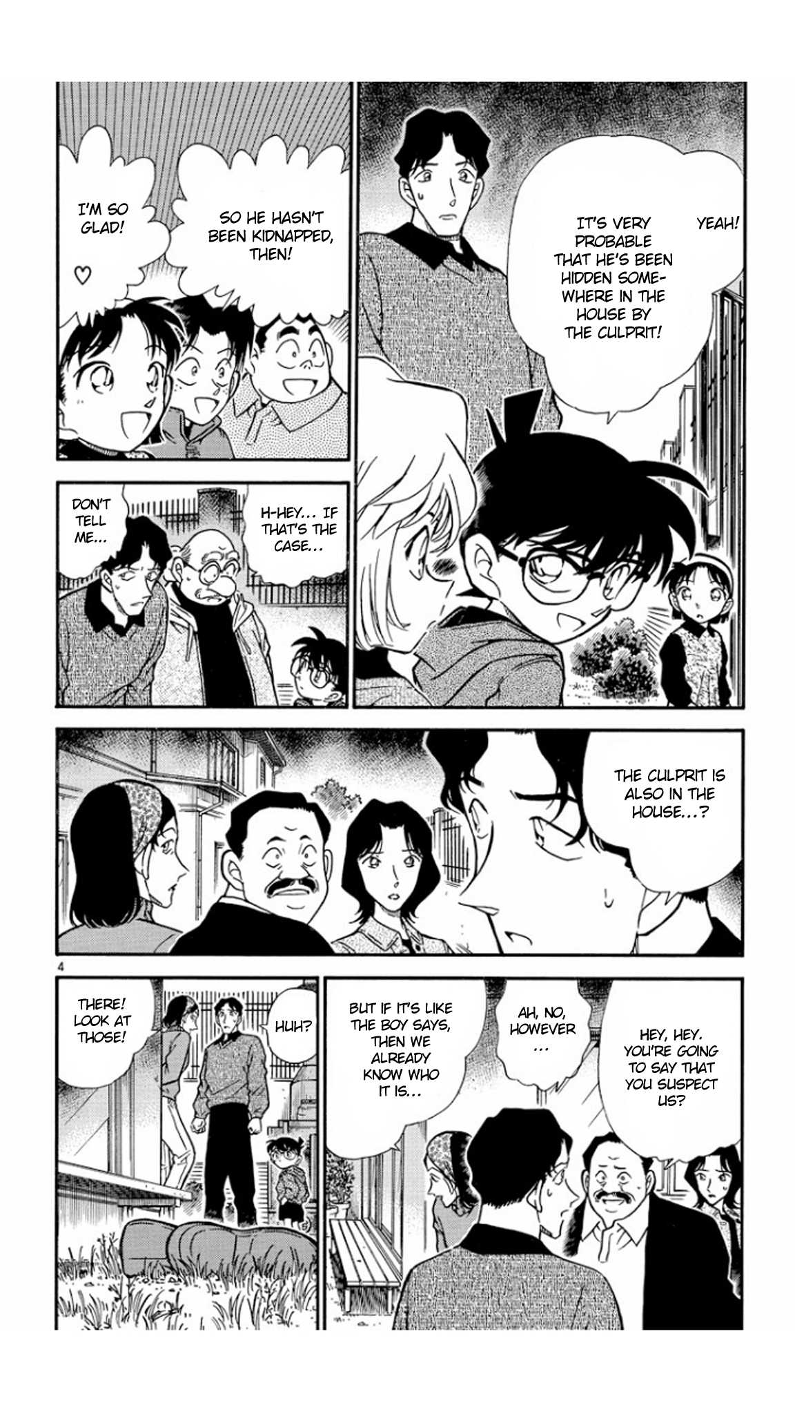 Detective Conan Chapter 291 page 5 - Chapter 291: Faint Footsteps
