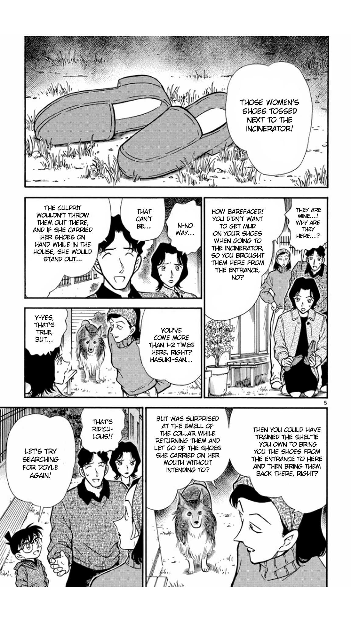 Detective Conan Chapter 291 page 6 - Chapter 291: Faint Footsteps