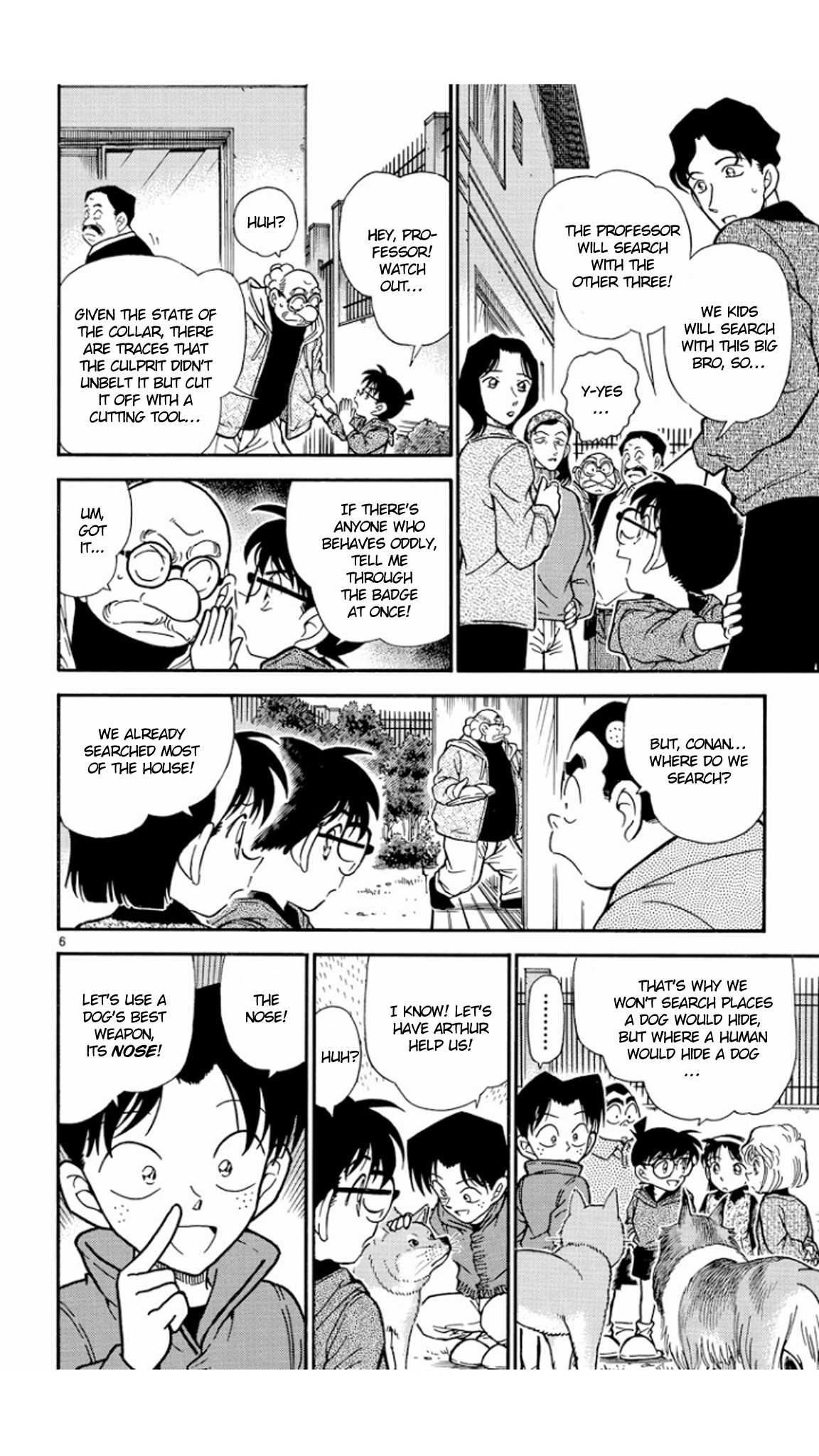 Detective Conan Chapter 291 page 7 - Chapter 291: Faint Footsteps